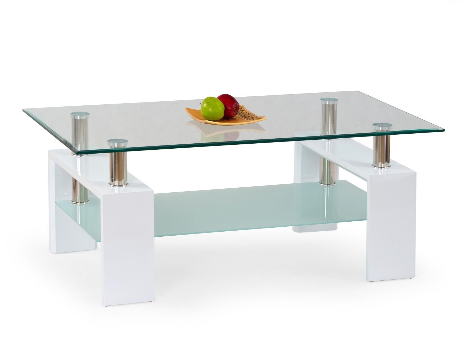 Table basse Houston 547 (Blanc brillant)