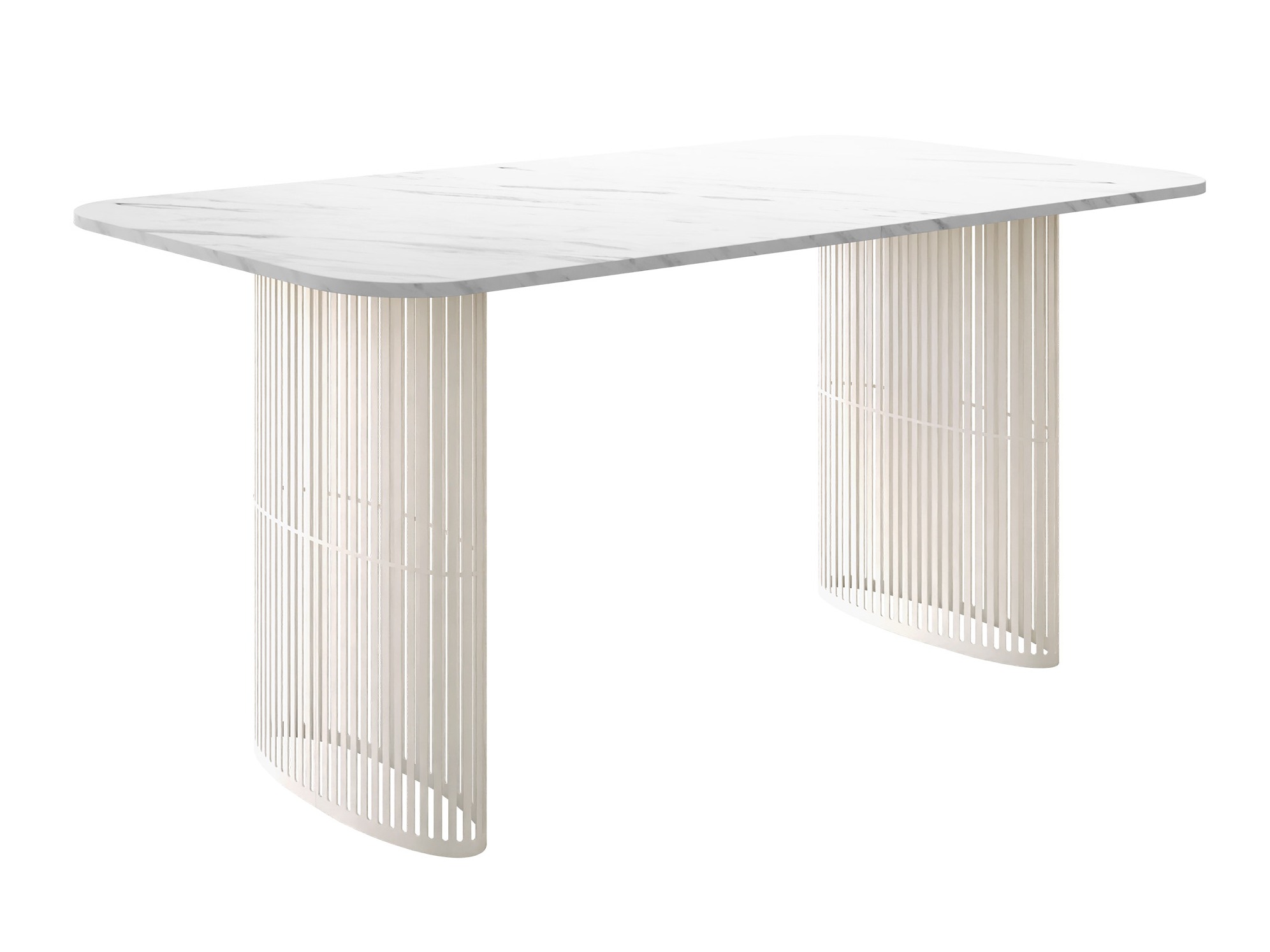 Table Oswego 164 (Marbre blanc)