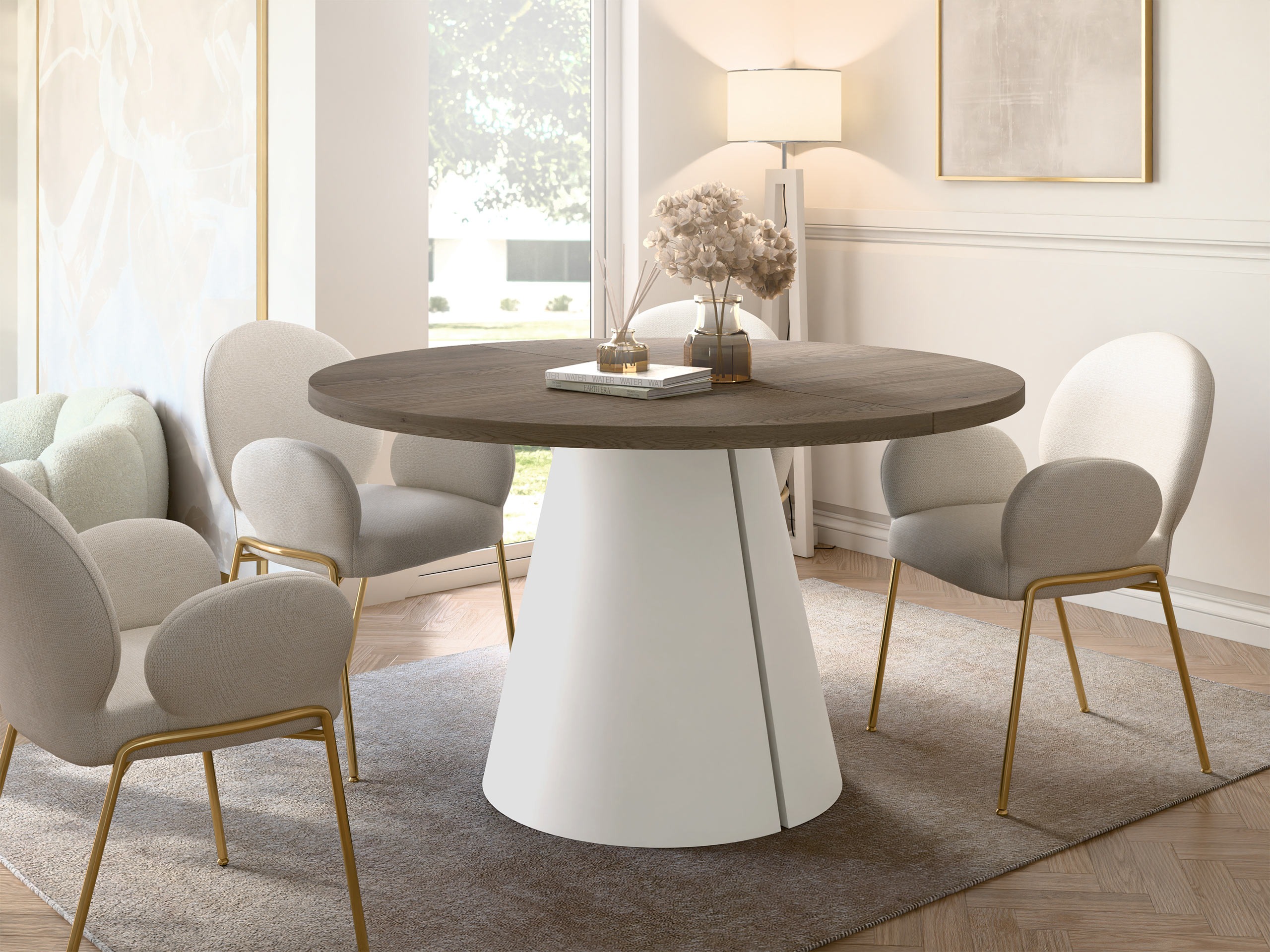 Table Oswego 166 (Chêne)