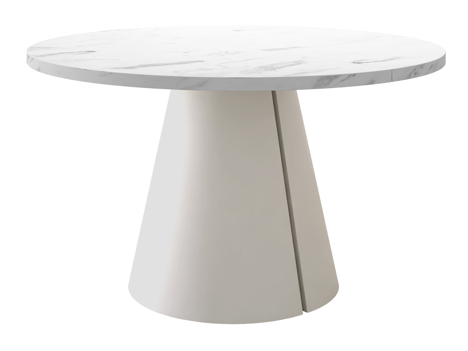 Table Oswego 166 (Marbre blanc)