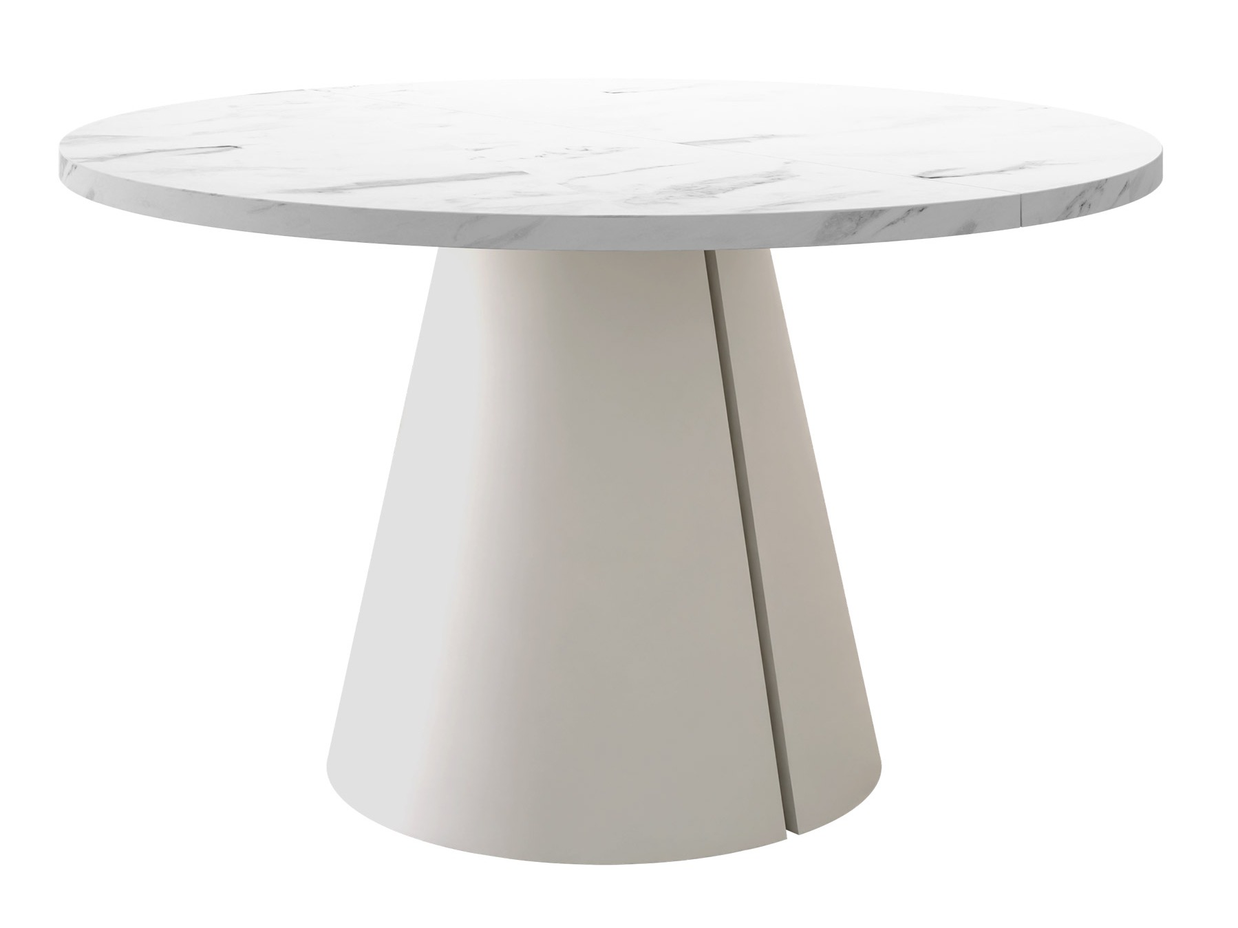 Table Oswego 168 (Marbre blanc)