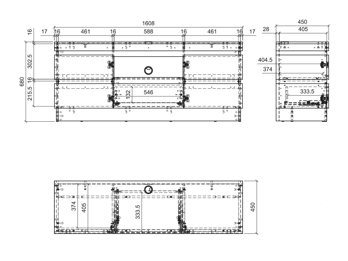 Meuble TV Numeri 100