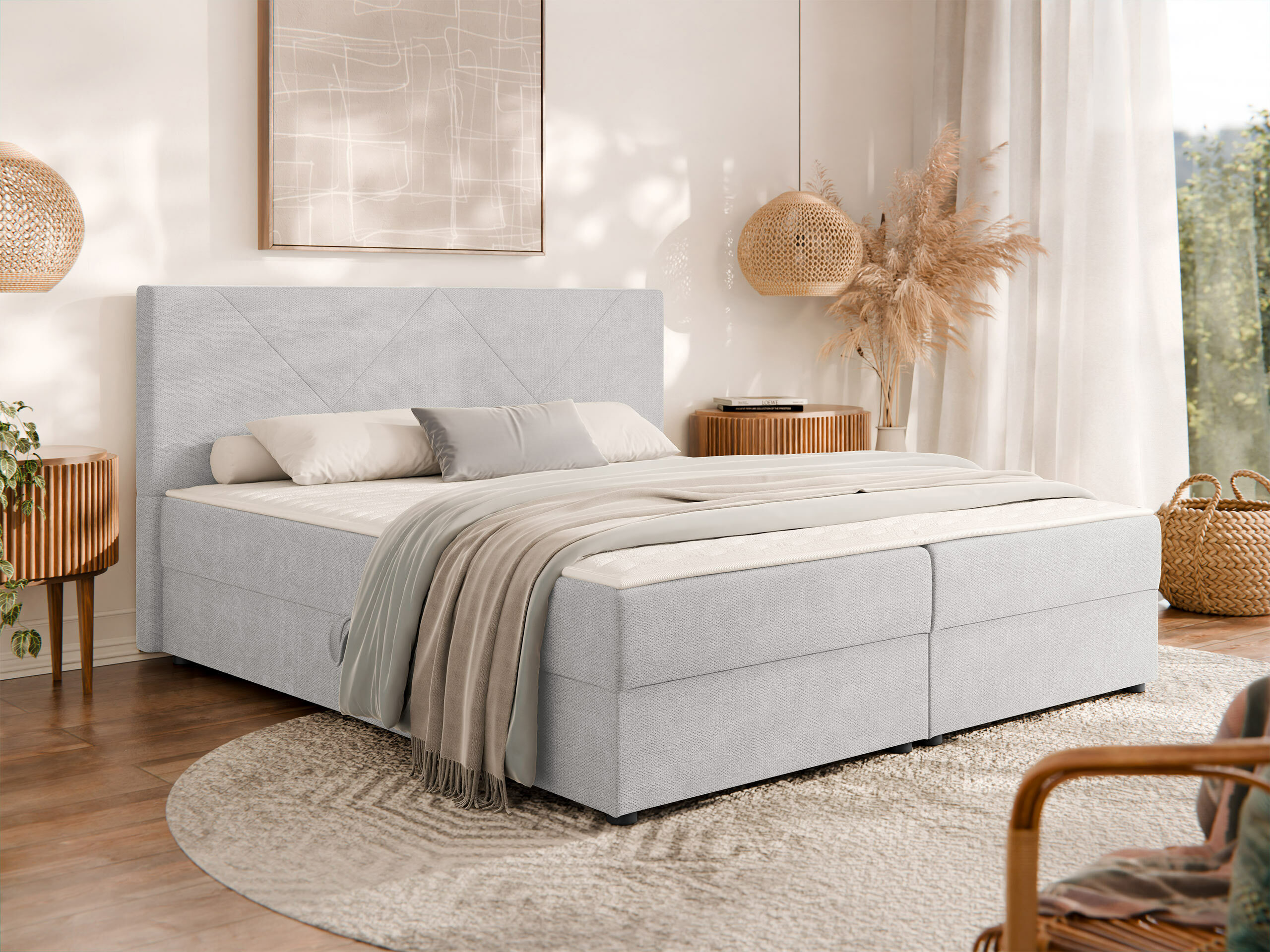 Lit boxspring Memphis 117 (Rico 20)