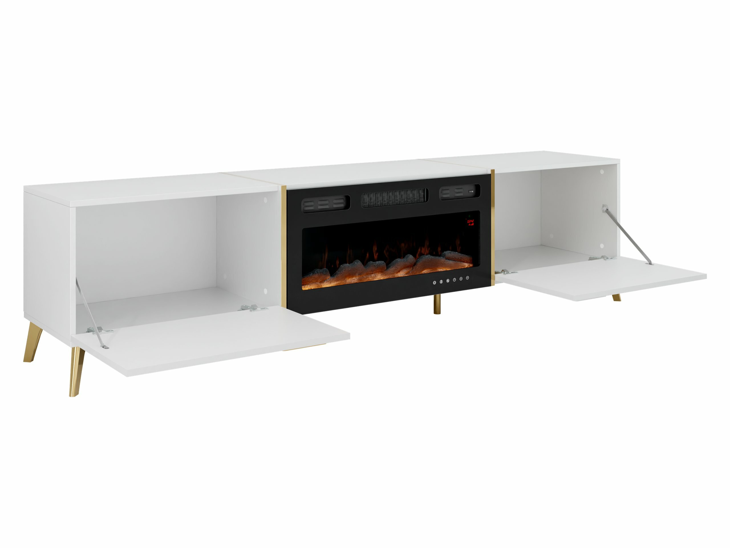Meuble TV Comfivo Capella III (Cachemire + Cachemire Brillant)