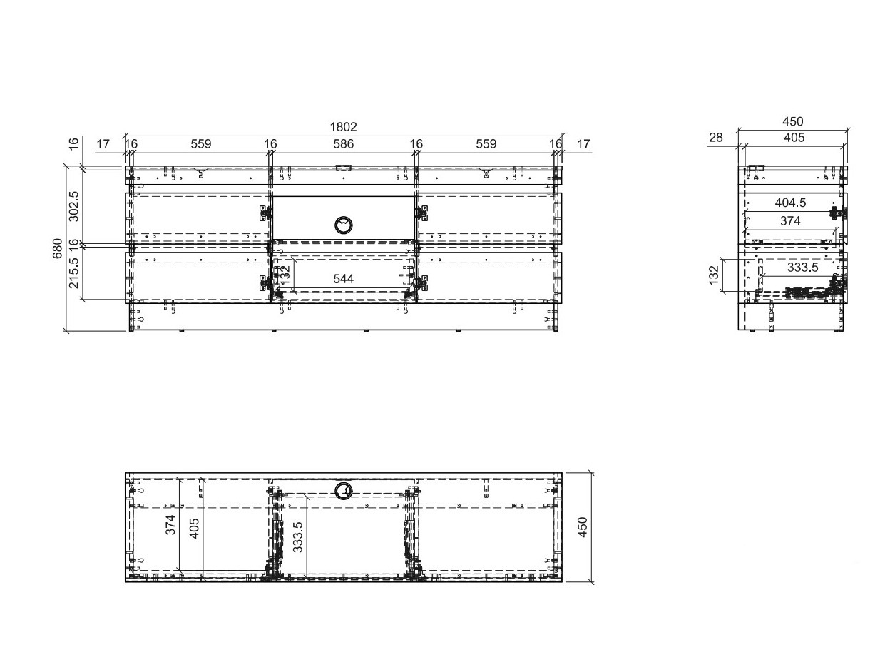 Meuble TV Numeri 101