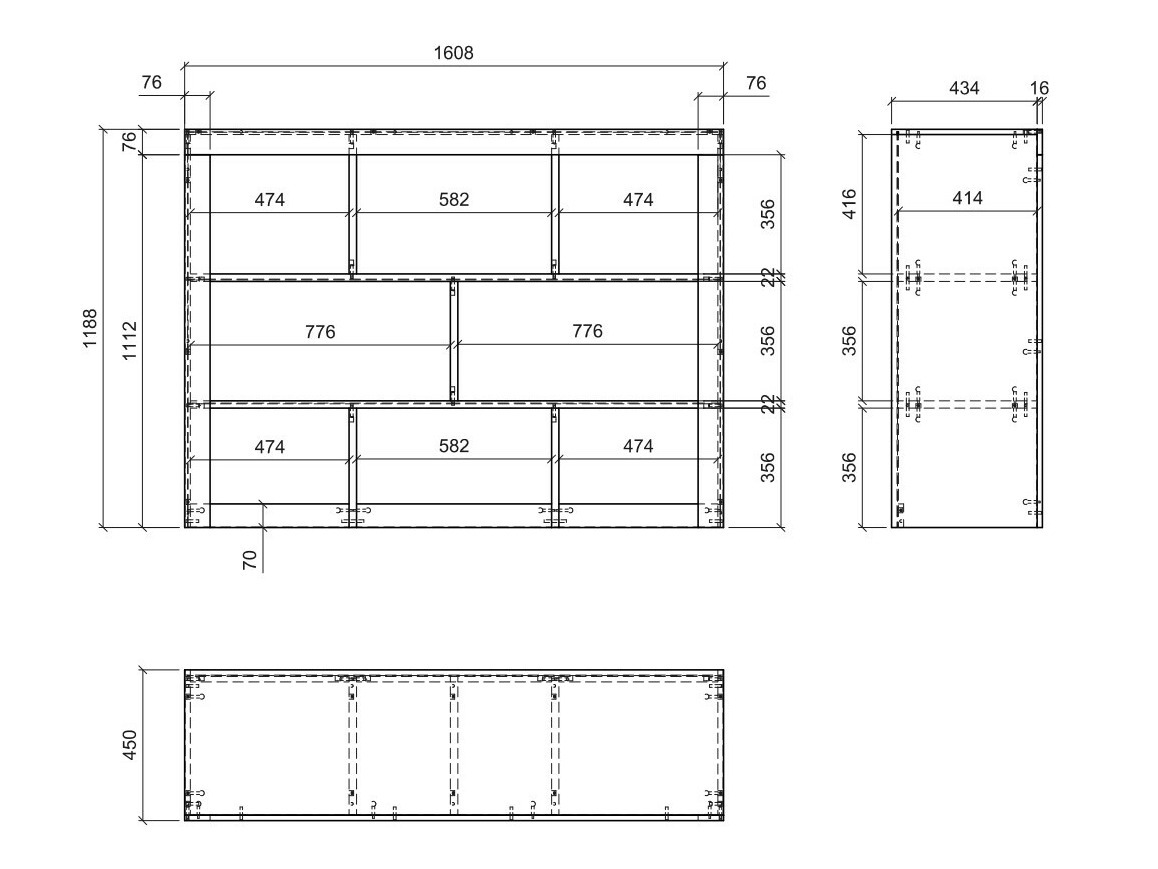 Étagère Numeri 120