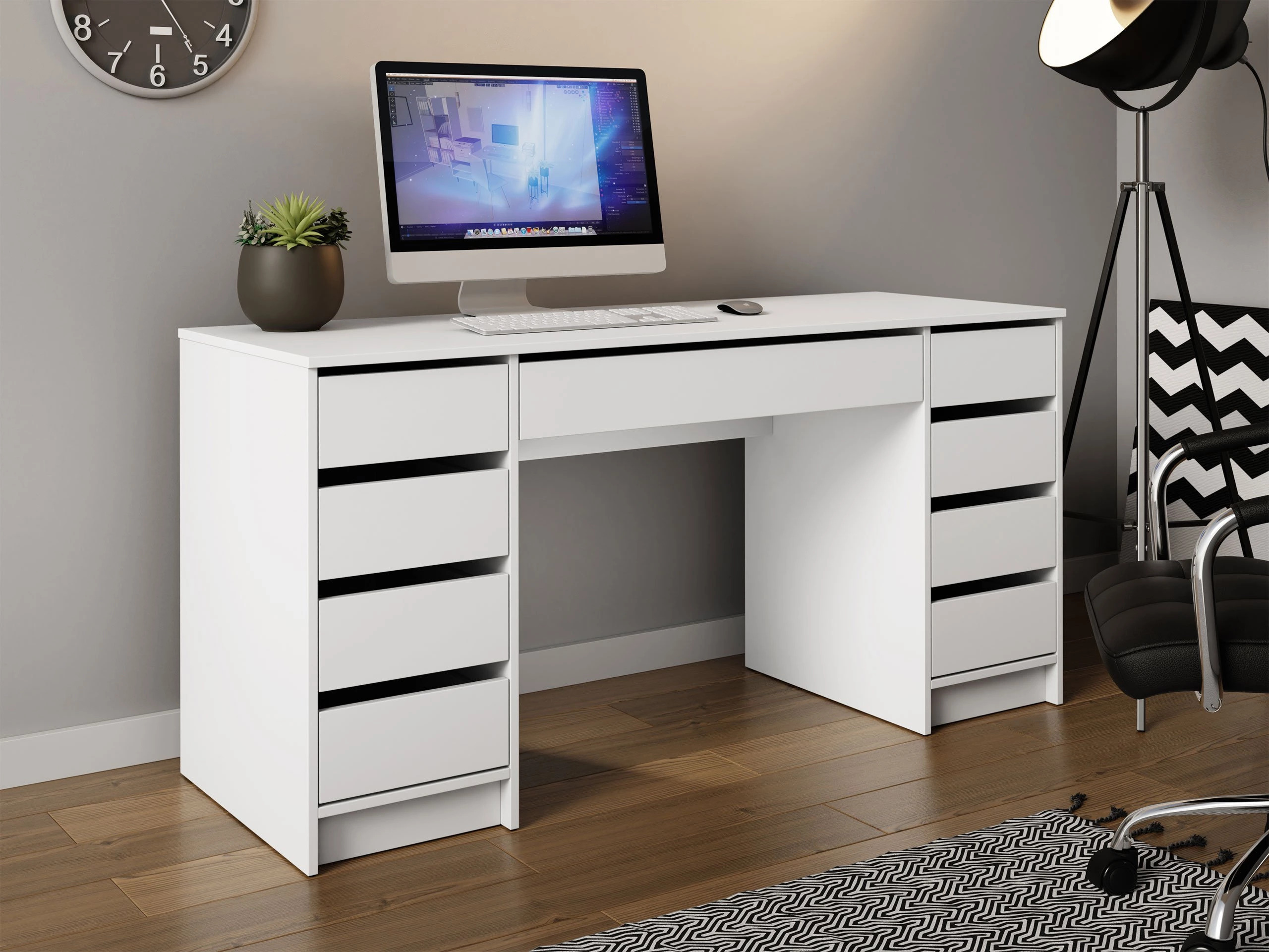 Bureau Comfivo Terros II (Blanc)