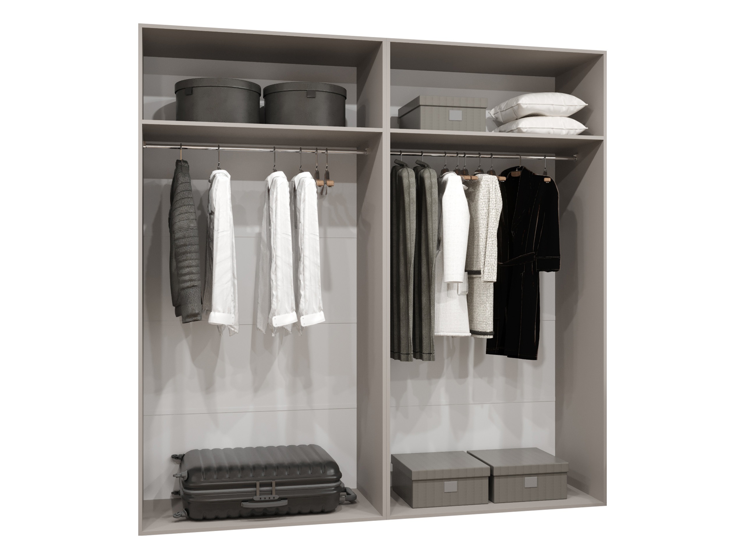 Armoire Hartford 581 (Blanc)