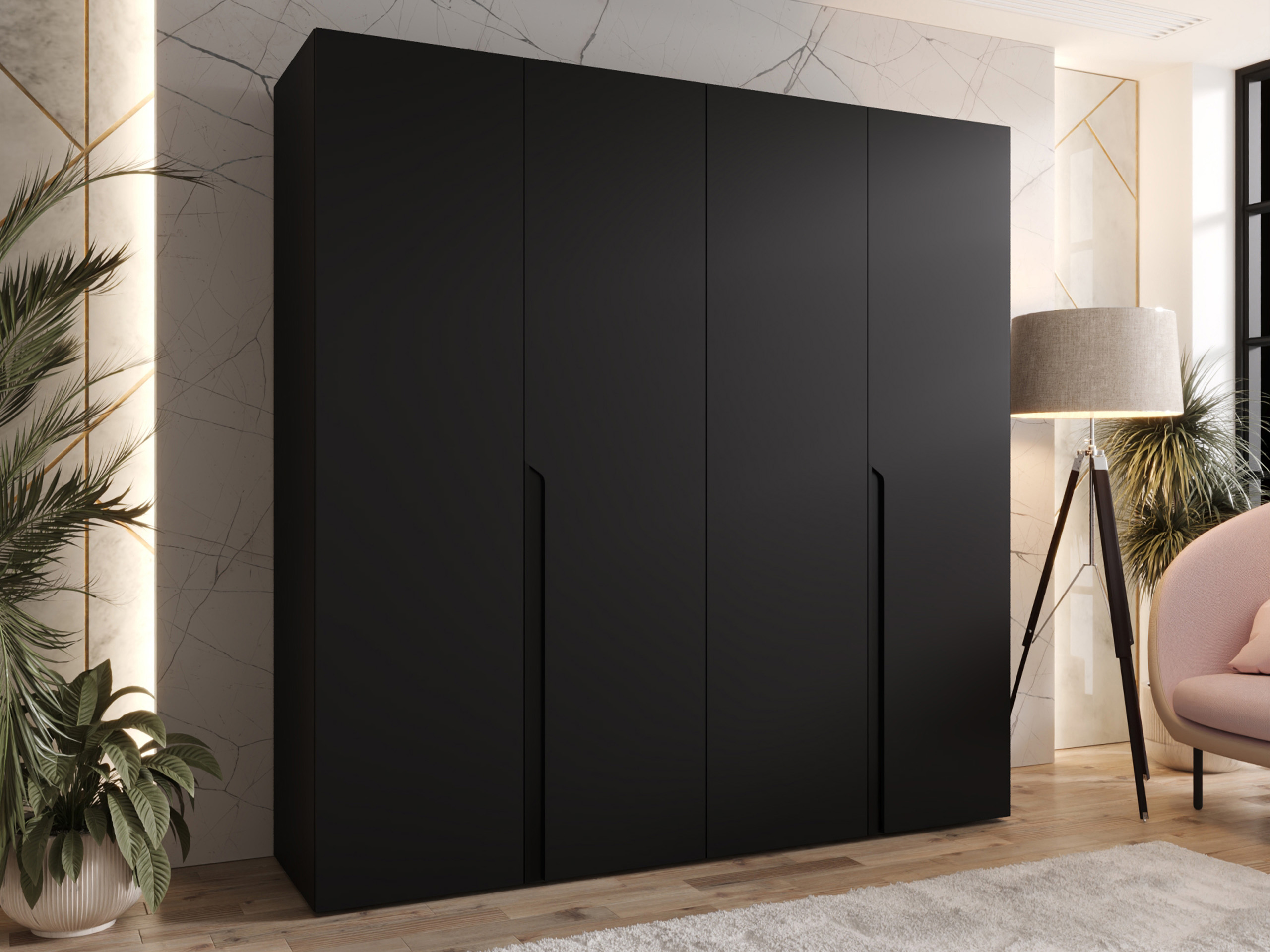 Armoire Hartford 581 (Noir)