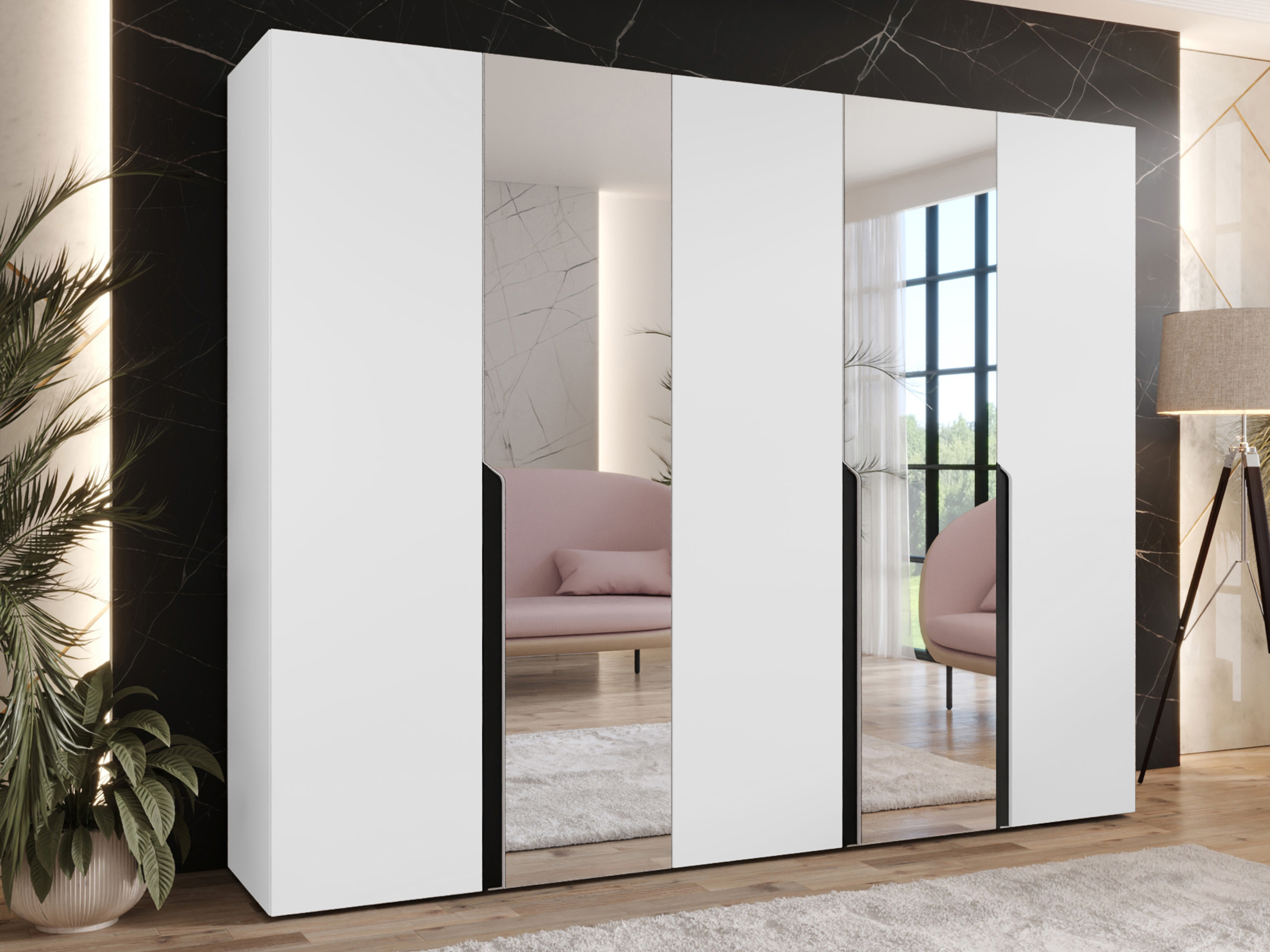 Armoire Hartford 587 (Blanc)