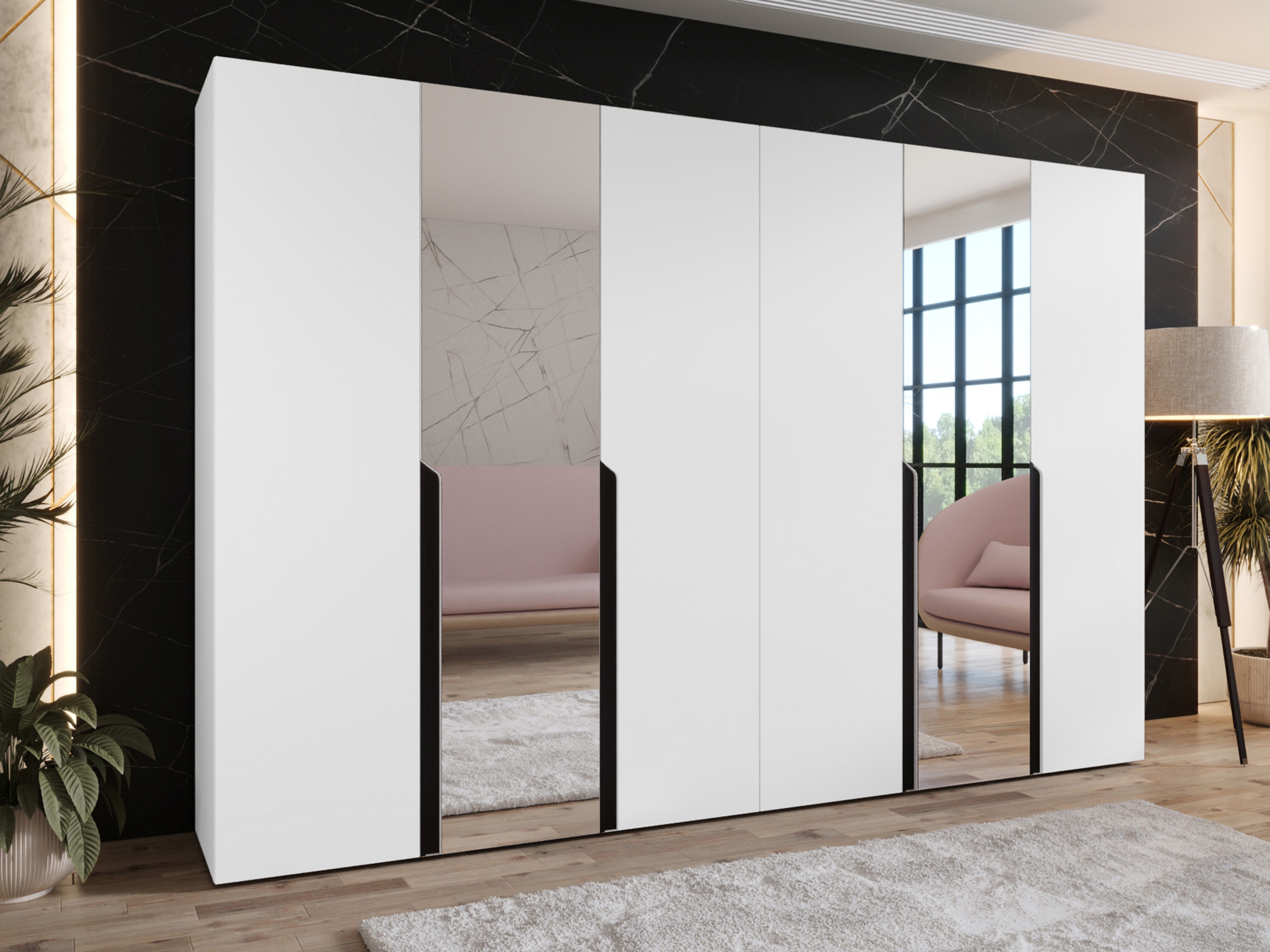 Armoire Hartford 588 (Blanc)