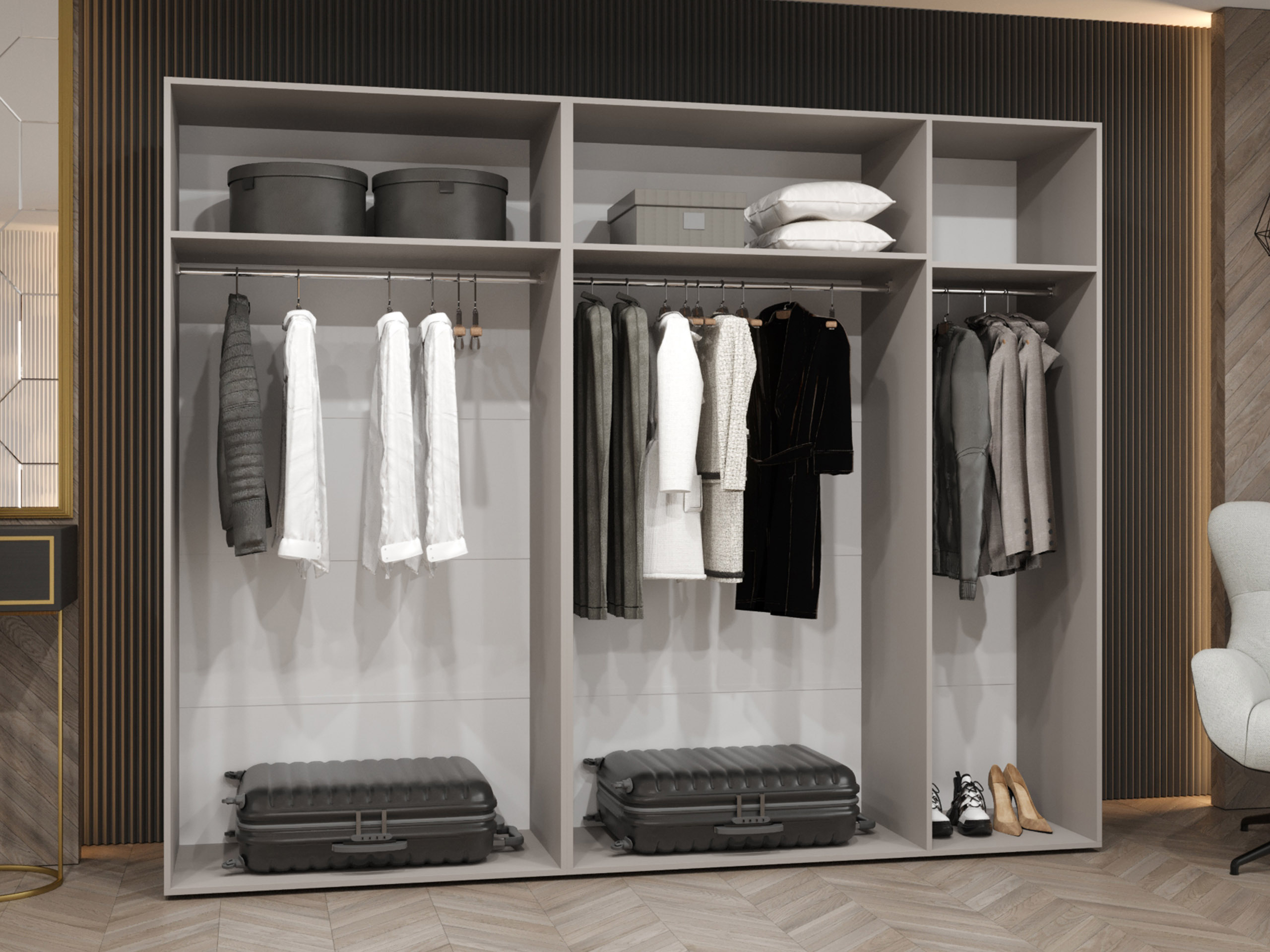 Armoire Hartford 592 (Noir)