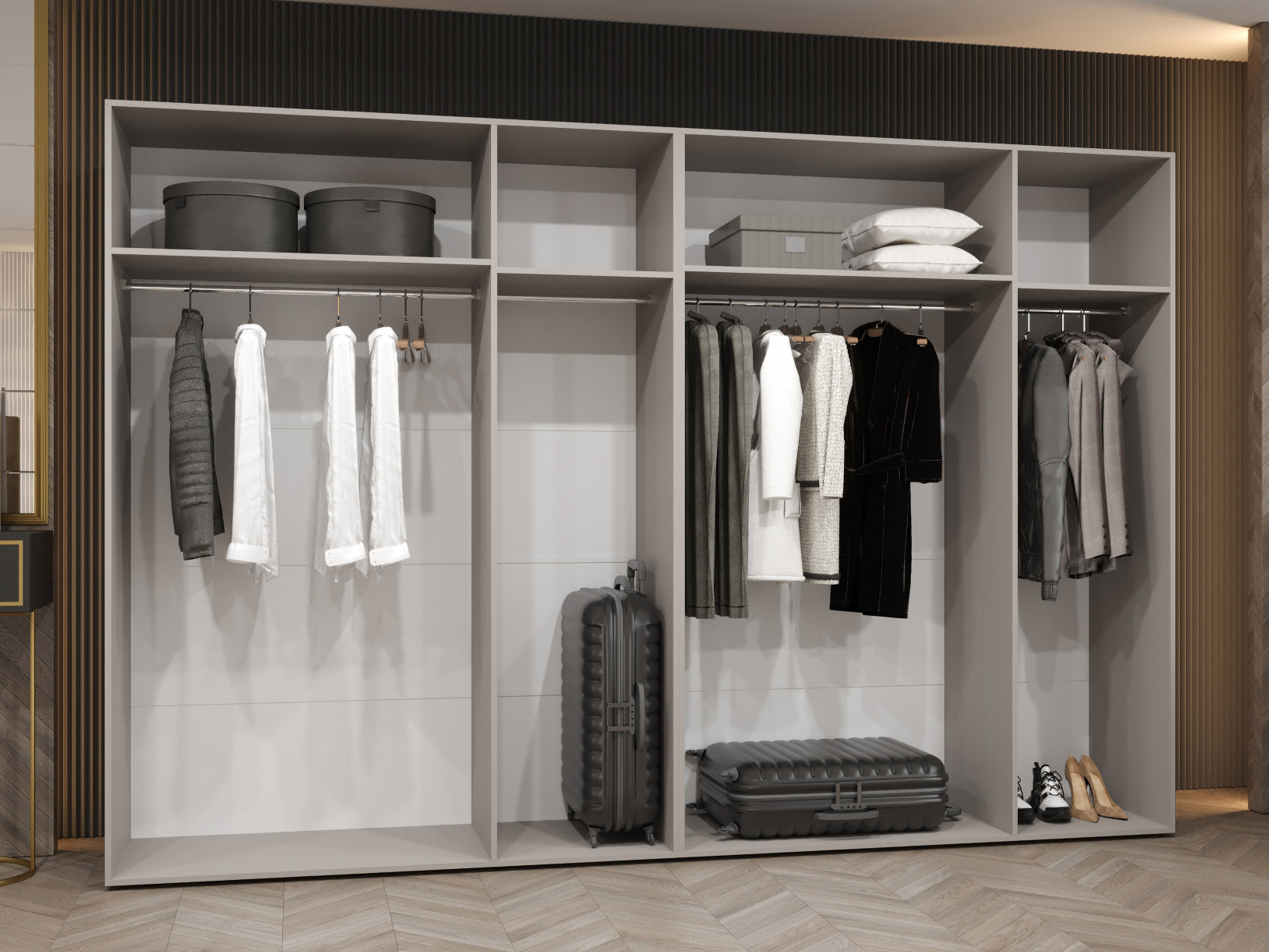 Armoire Hartford 593 (Noir)