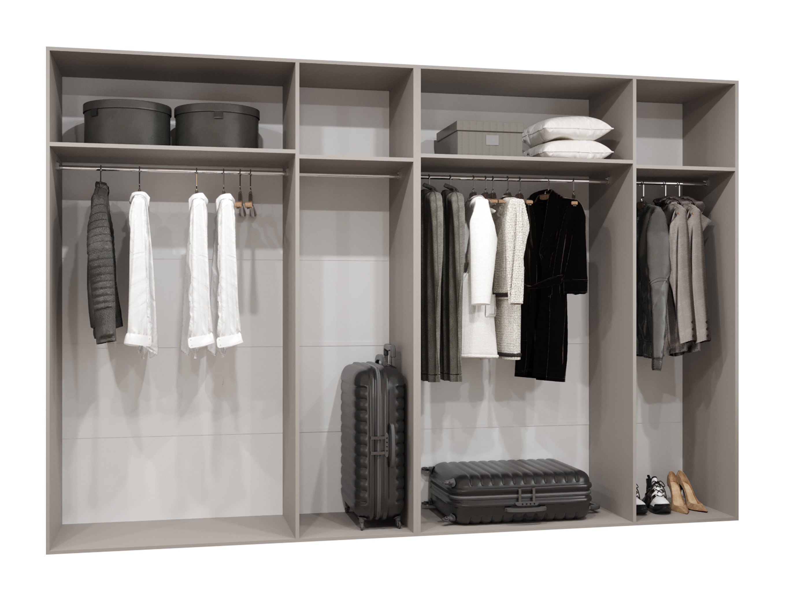 Armoire Hartford 593 (Noir)