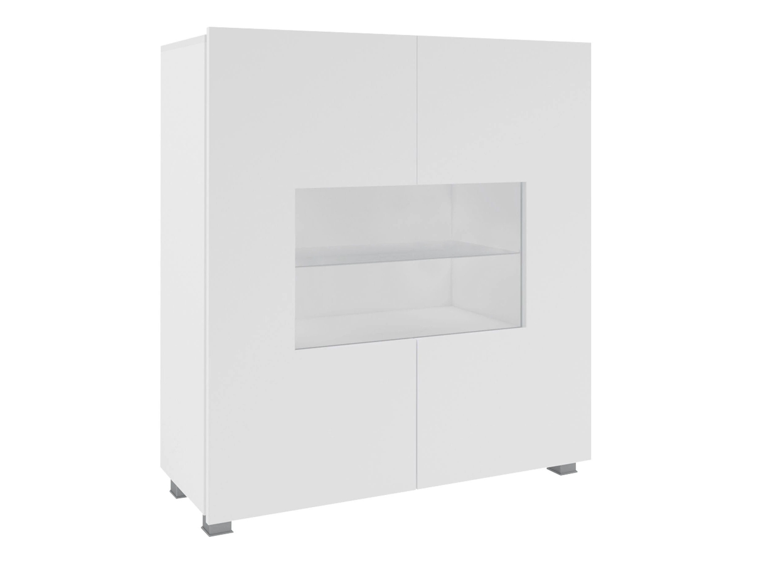 Buffet Remus (Blanc + Blanc brillant)