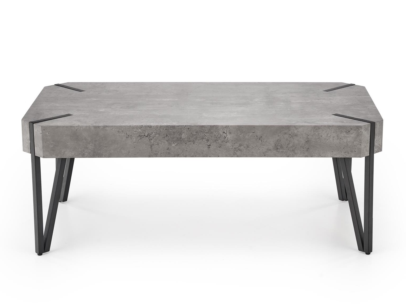 Table basse Houston 303 (Béton + Noir)