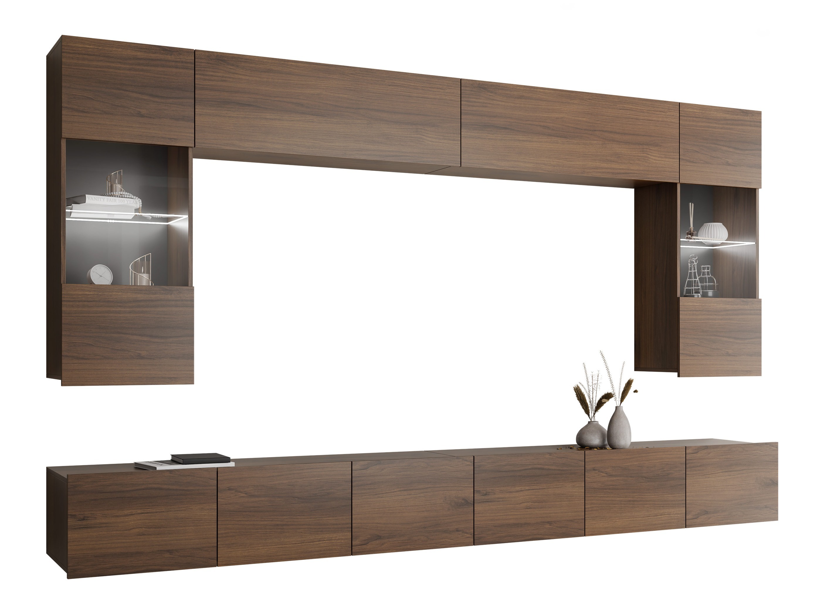 Ensemble de salon Remus I (Noyer)