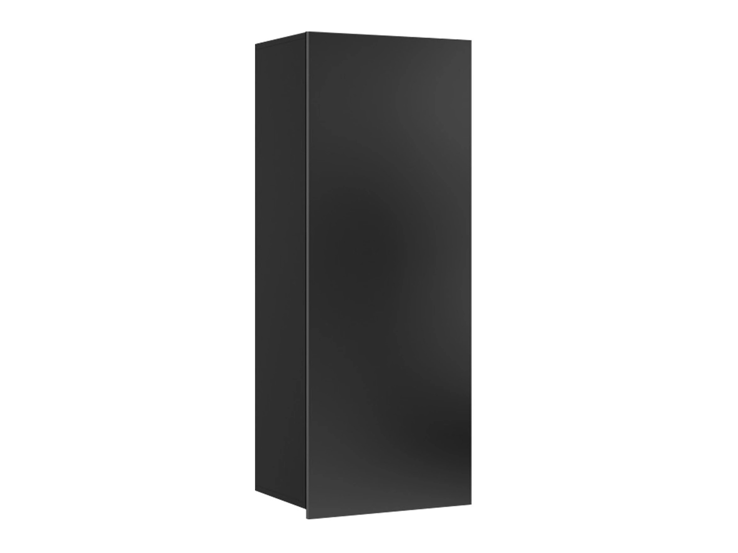 Armoire murale Remus III (Noir + Noir brillant)