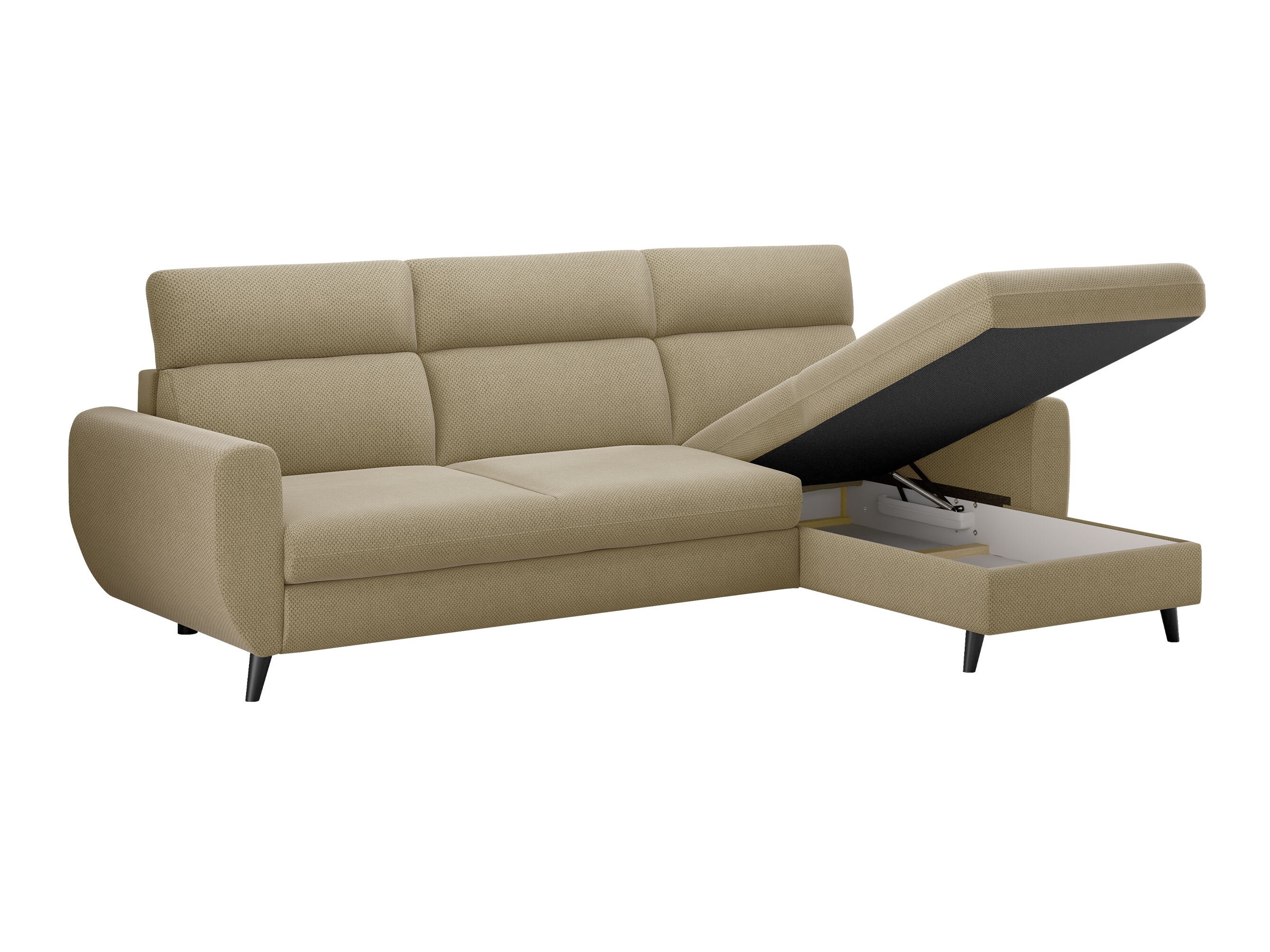 Canapé d'angle Temple 132 (Cruz 35)