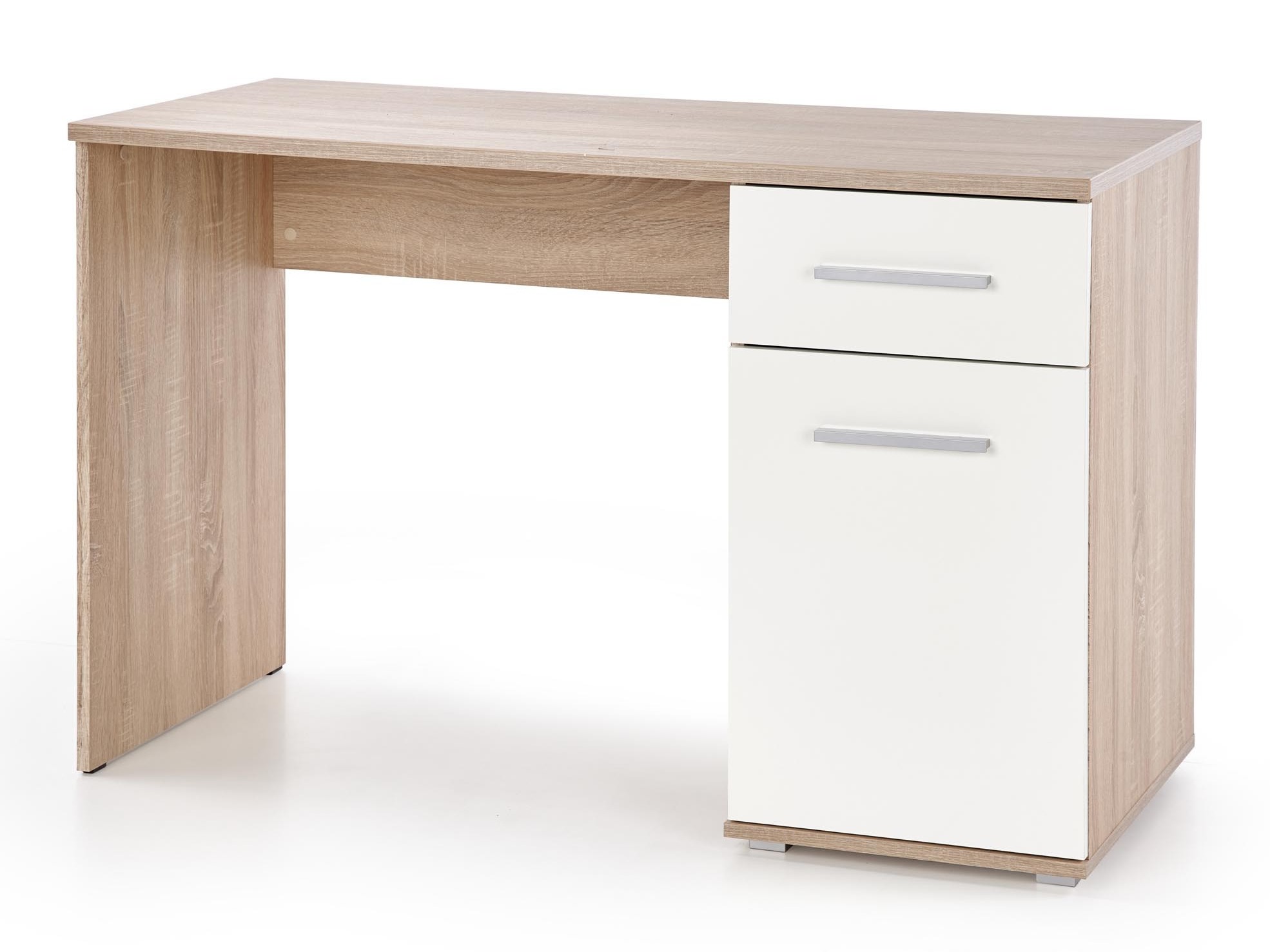 Bureau Cirveso 114 (Sonoma chêne + Blanc brillant)