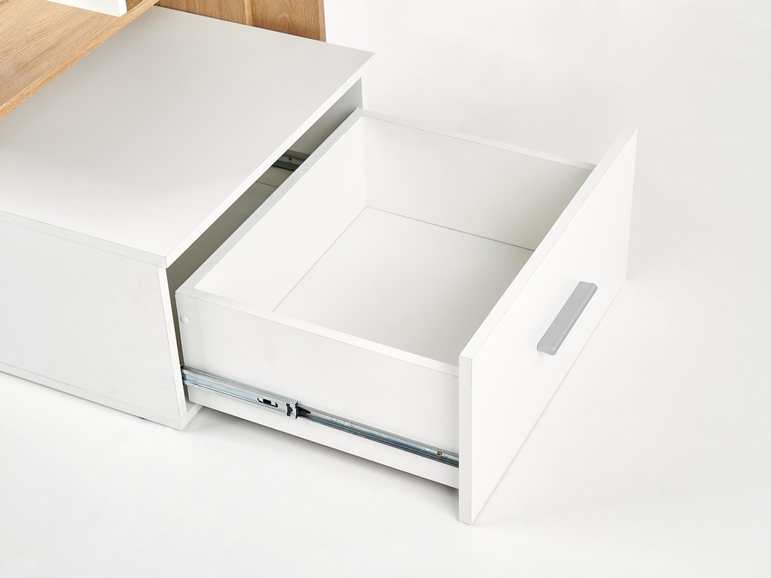 Bureau Houston 826 (Blanc + Chêne doré)