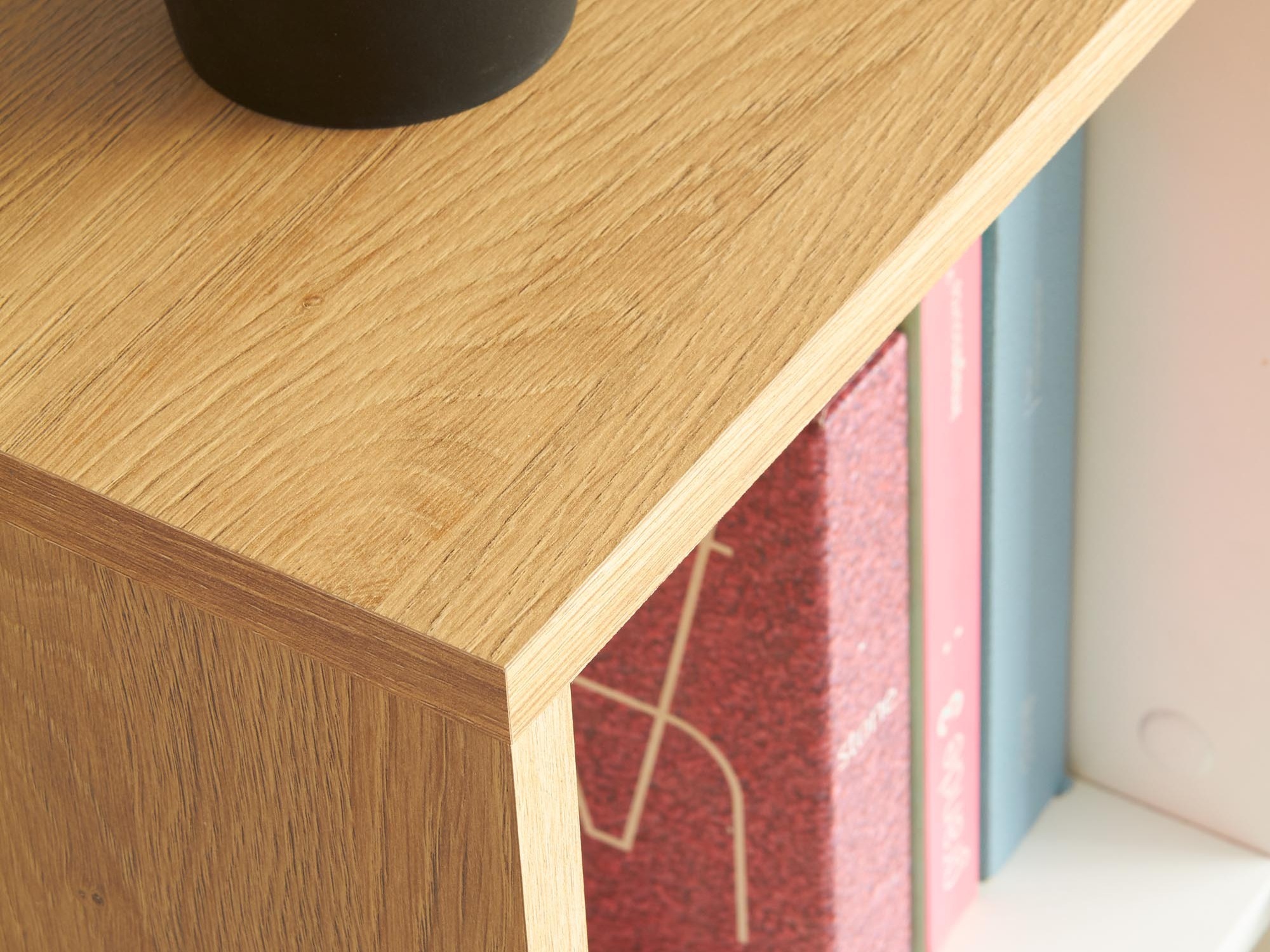 Bureau Houston 826 (Blanc + Chêne doré)