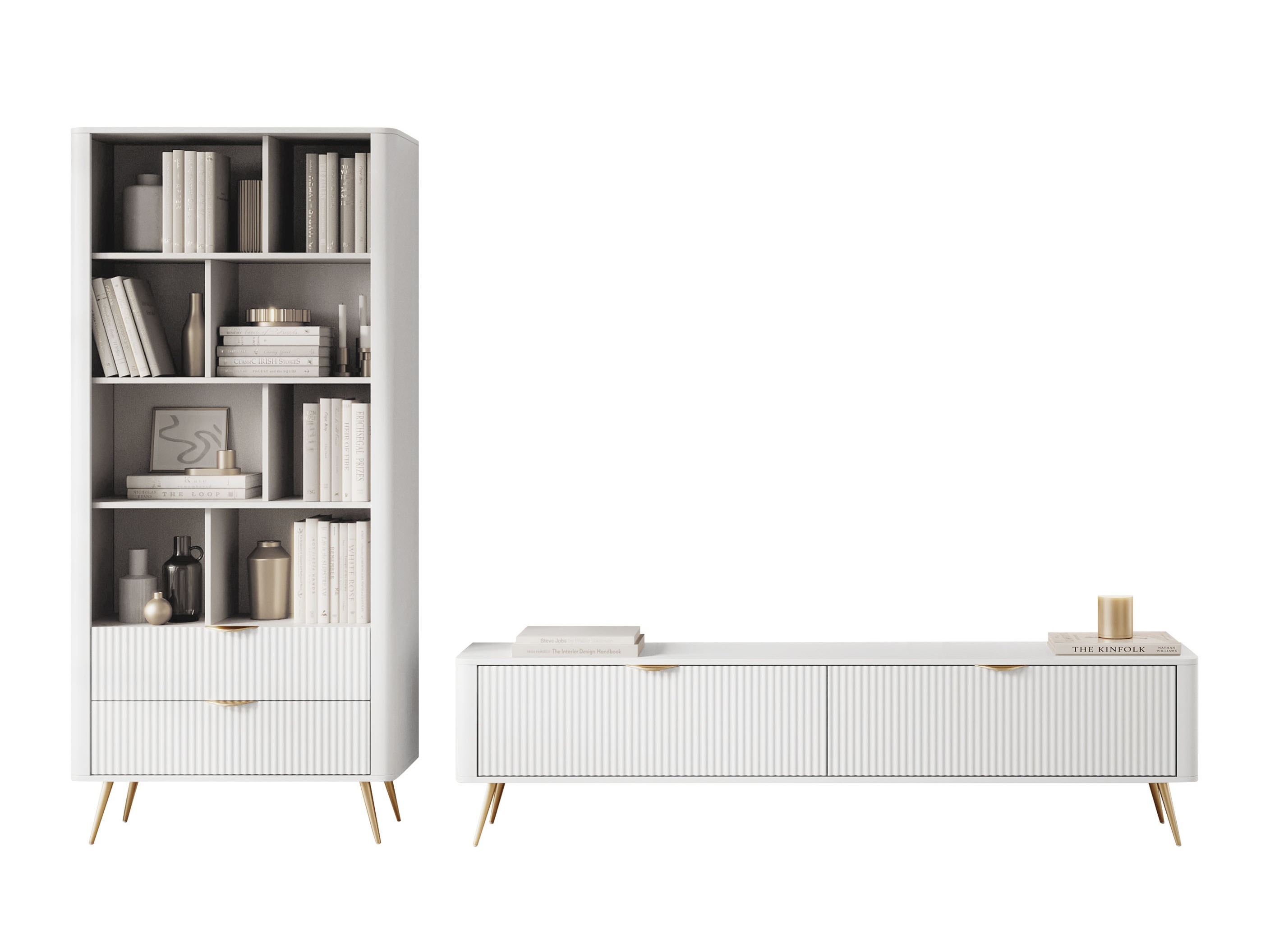 Ensemble de salon Lectum (Blanc)