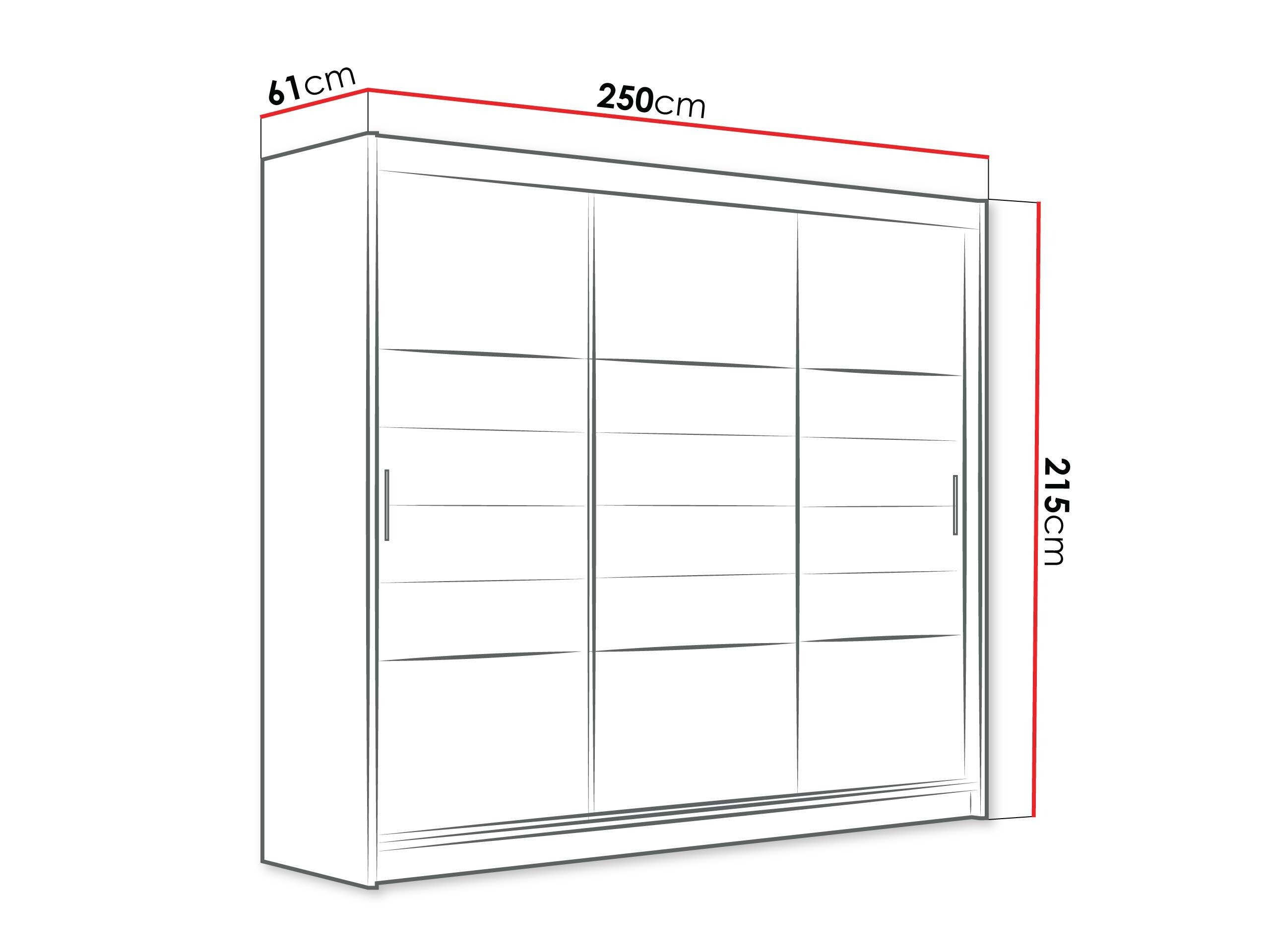 Armoire Honolulu 102 (Graphite)