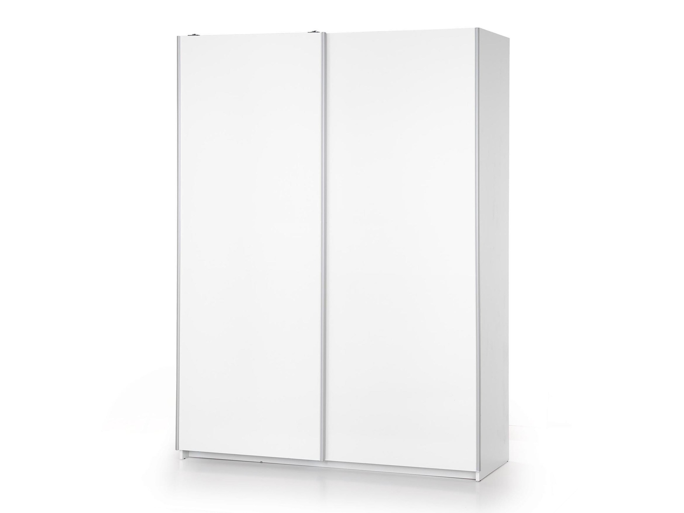Armoire Cirveso 110 (Blanc + Blanc brillant)