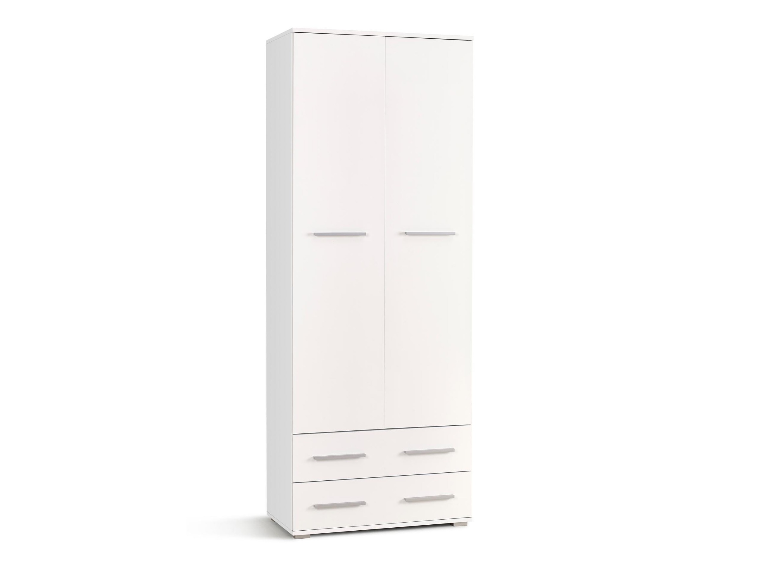 Étagère Cirveso 107 (Blanc + Blanc brillant)