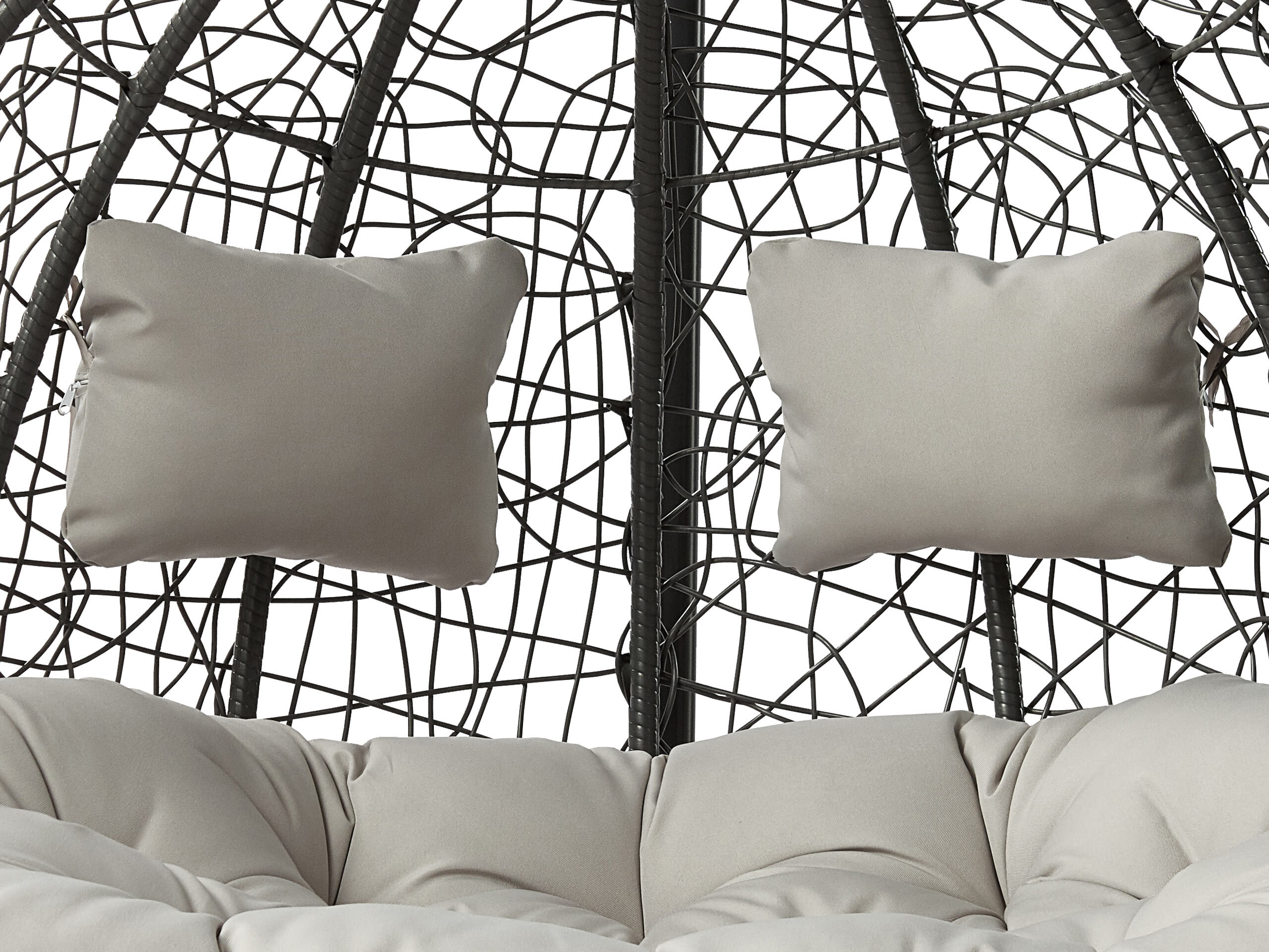 Chaise suspendu Comfivo Audos (Gris + Gris clair)