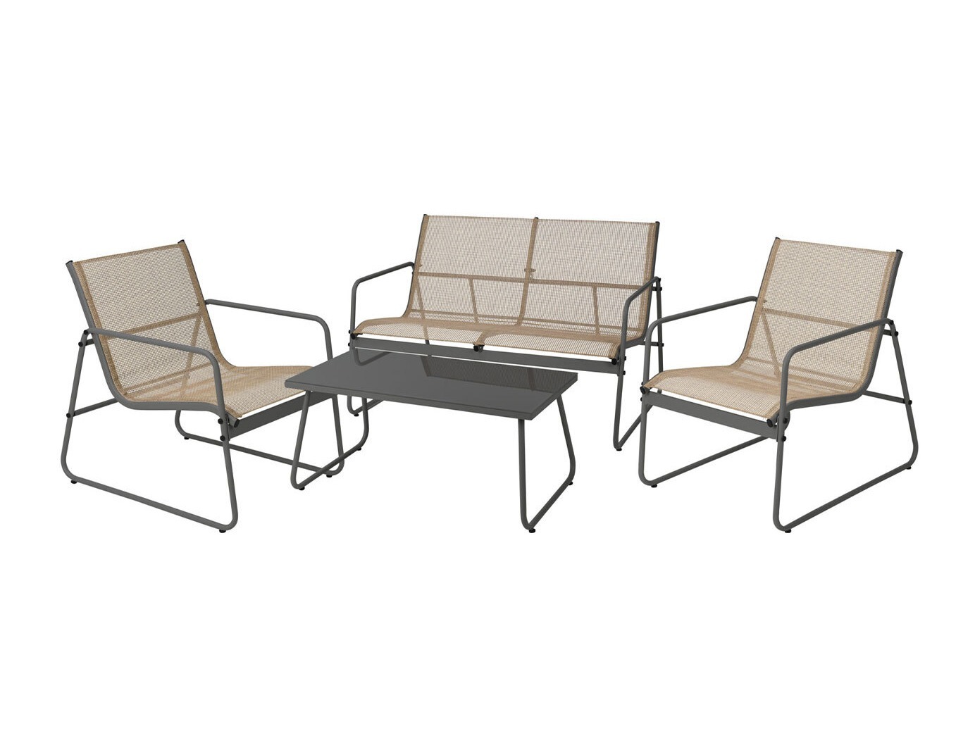 Ensemble de mobilier de jardin Aques