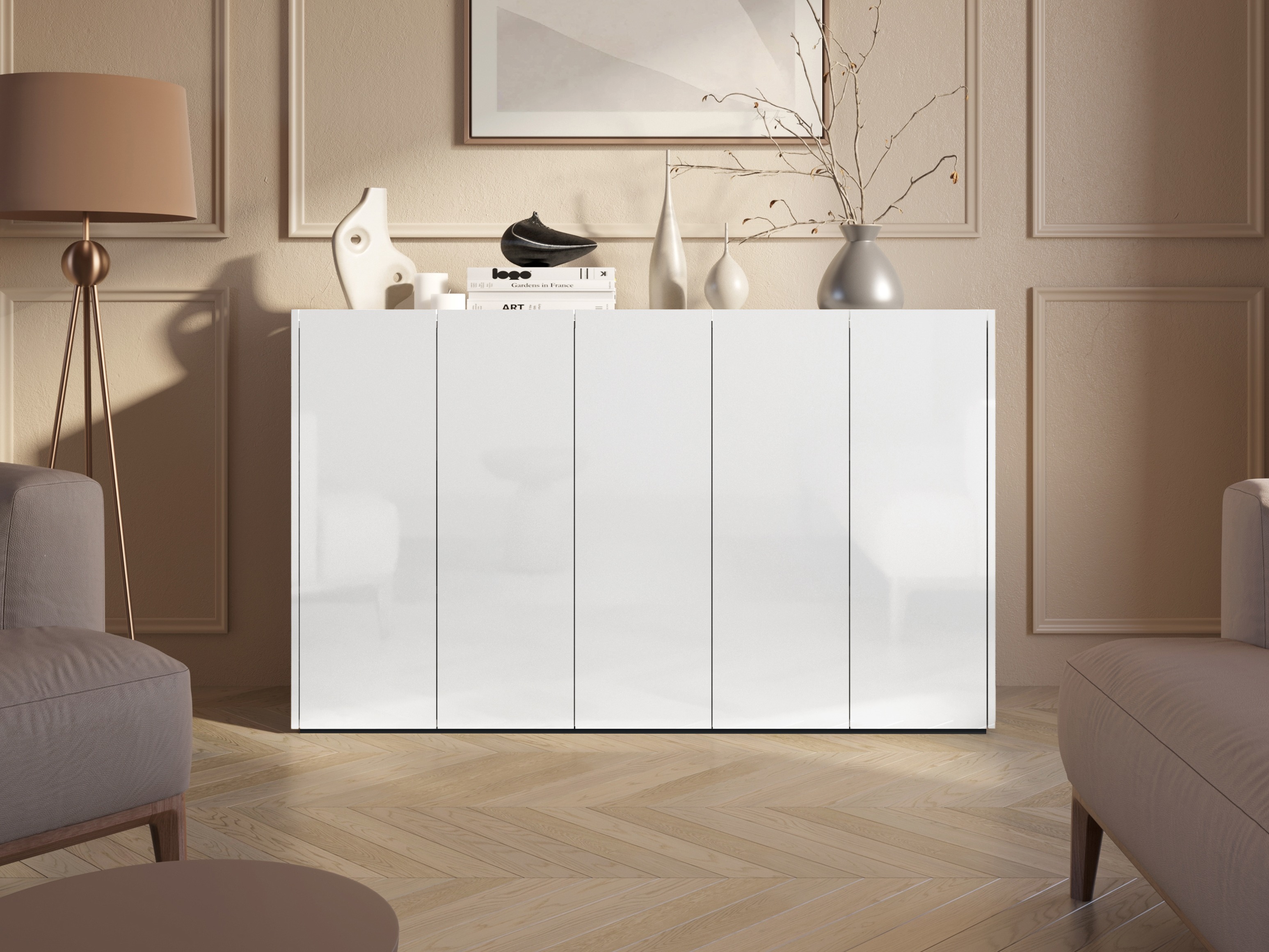 Buffet Fresno 147 (Blanc brillant)