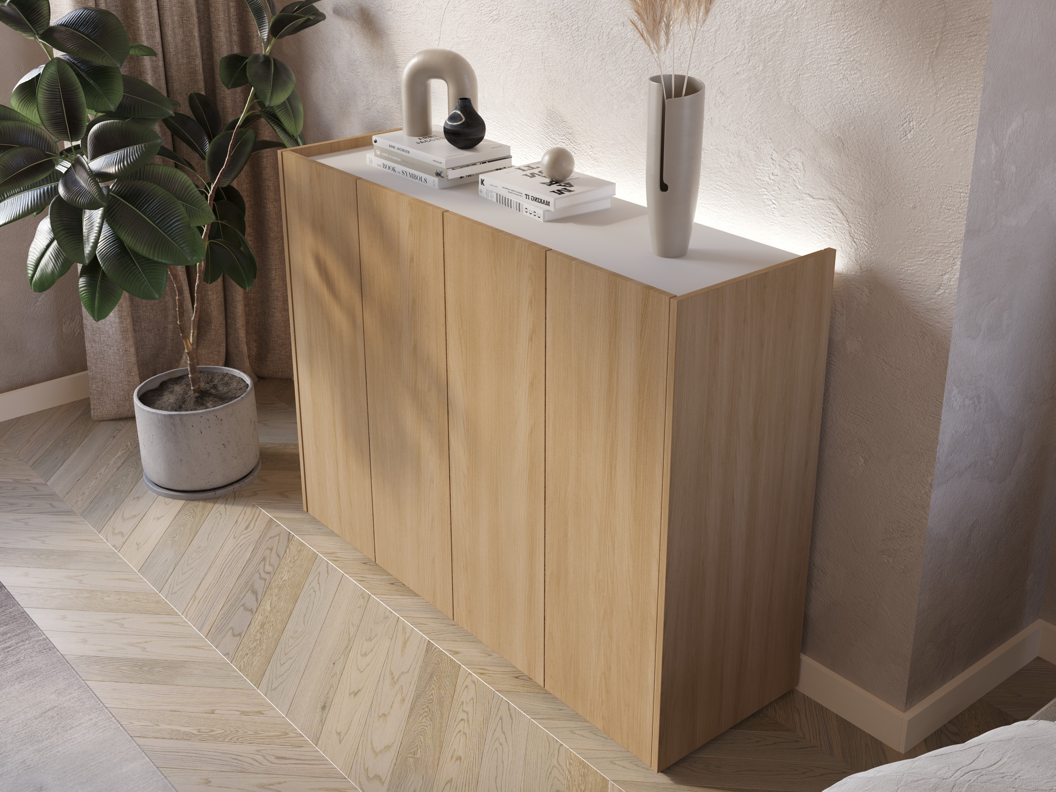 Buffet Fresno 148 (Chêne)