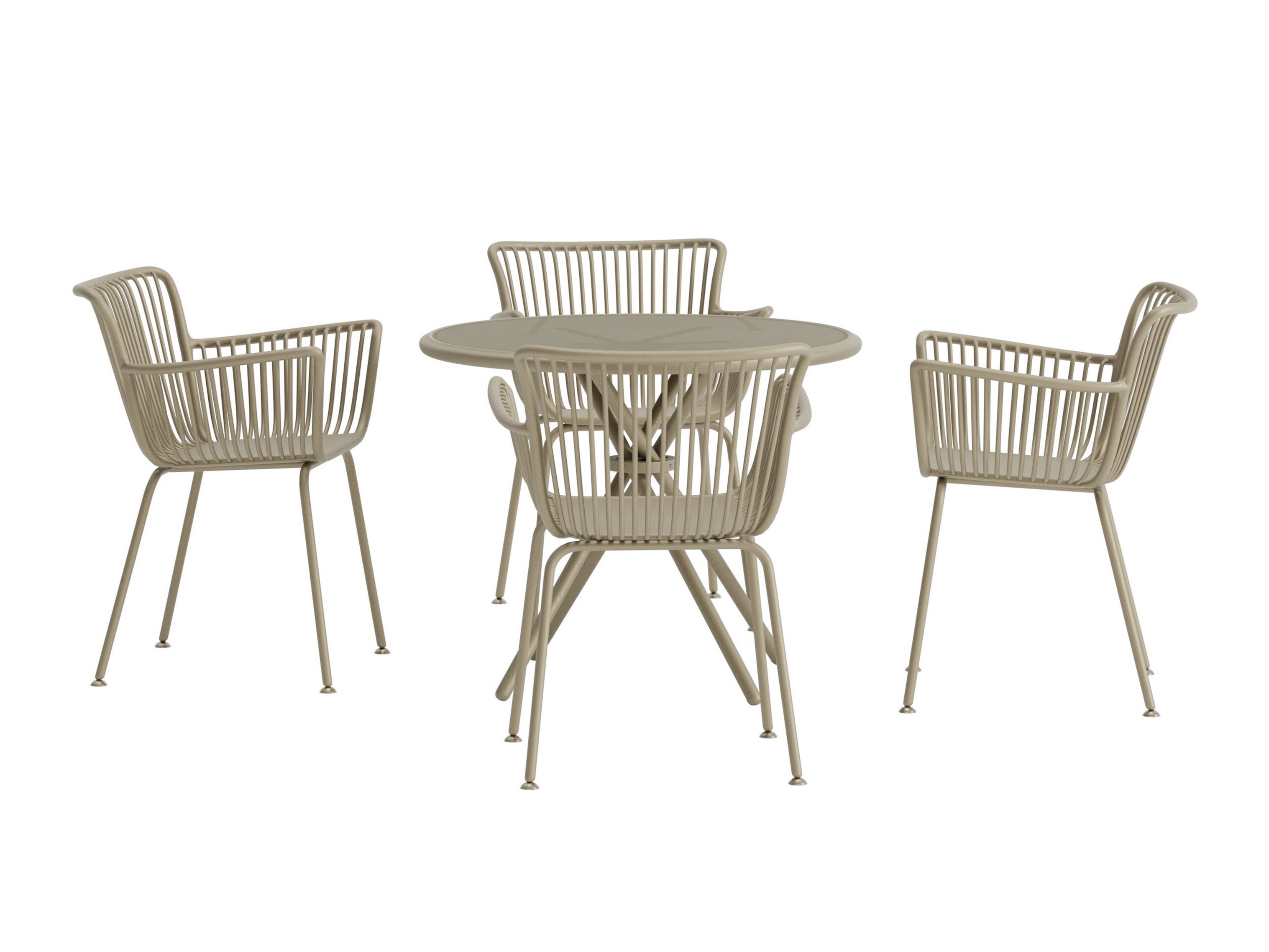 Ensemble table et chaises Dallas 5163