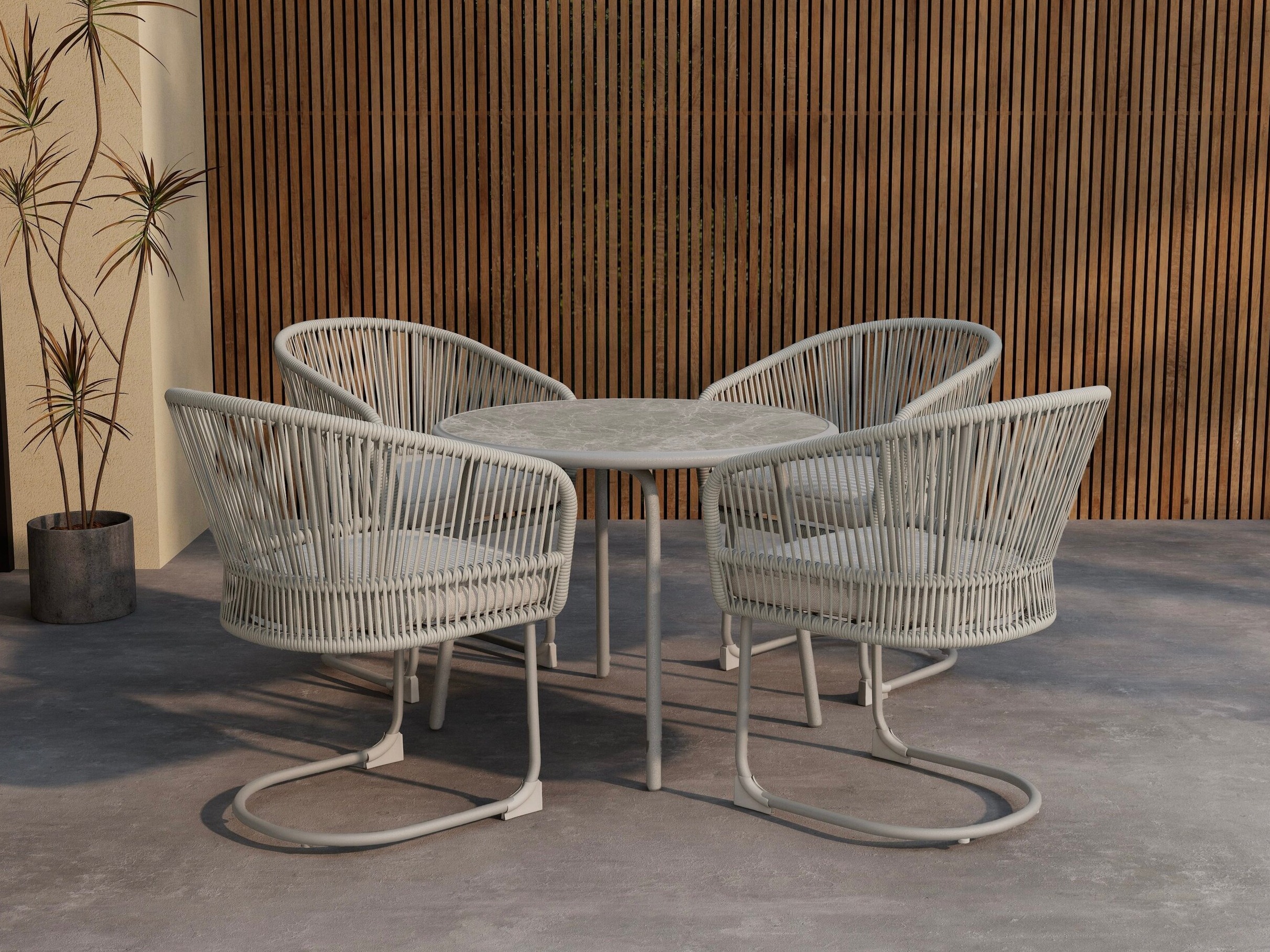 Ensemble table et chaises Dallas 5164