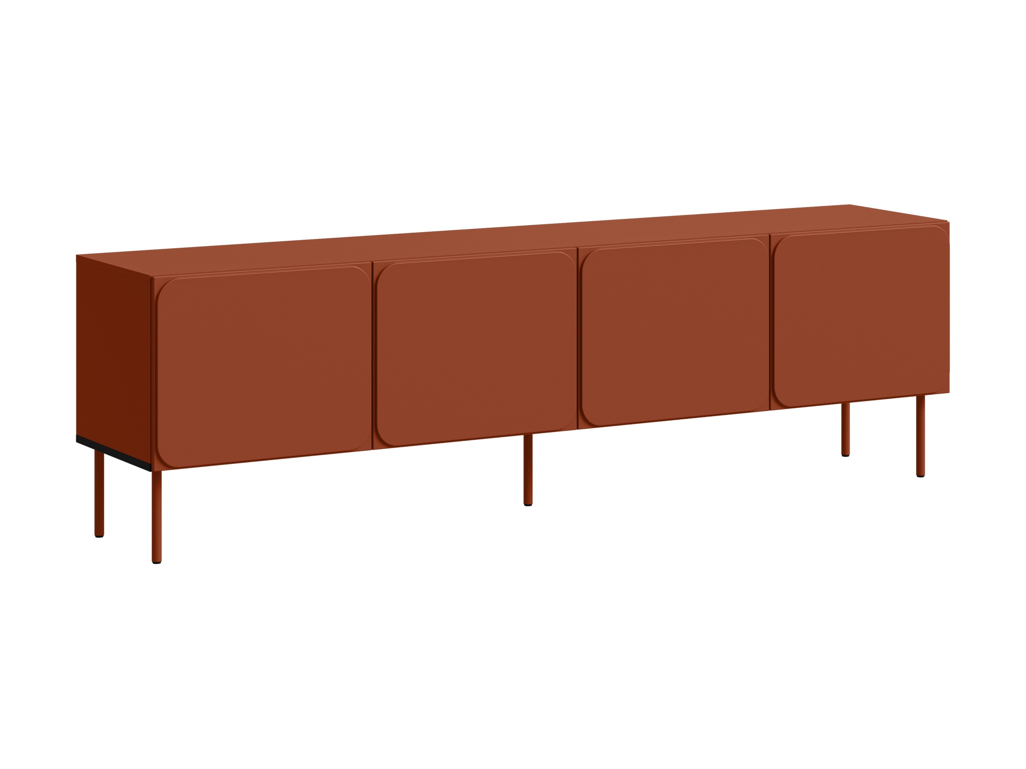 Meuble TV Fentore 101 (Rouge)