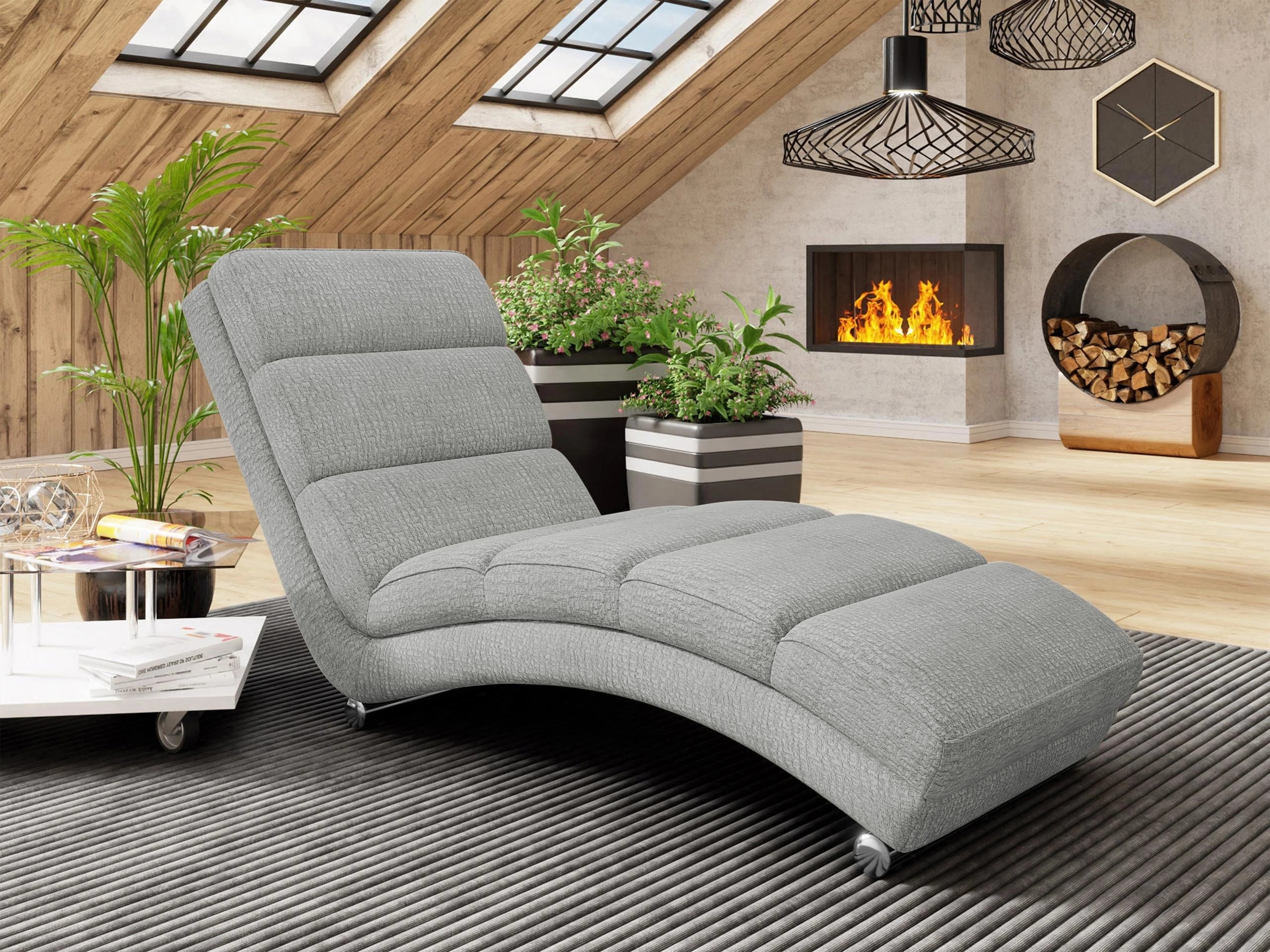 Chaise longue Comfivo  Pirum (Fragola 90)