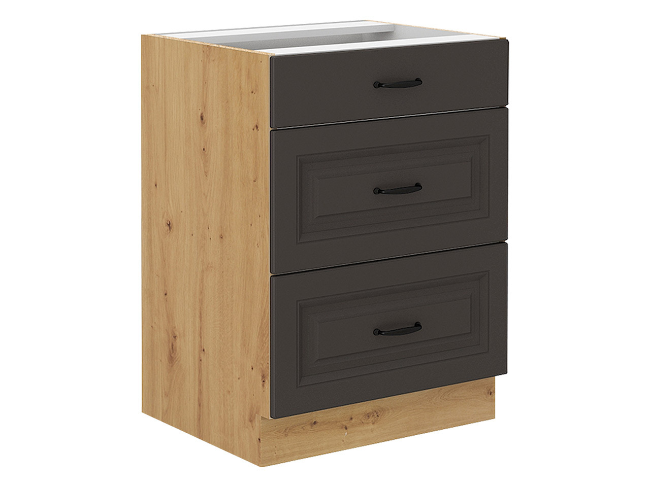 Armoire modulaire avec tiroirs Retro Grey 108