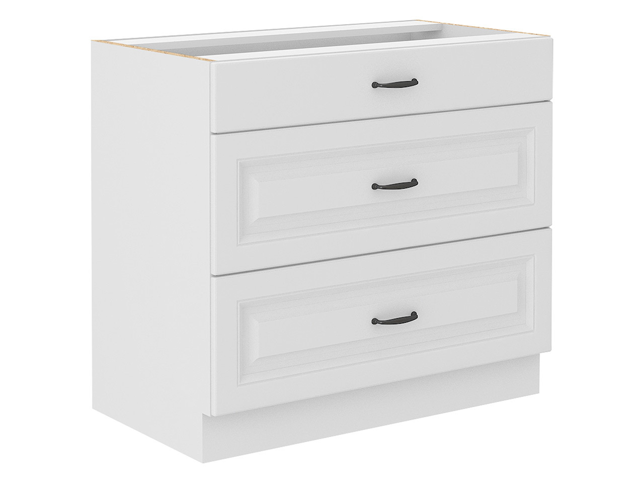 Armoire modulaire avec tiroirs Retro White 120