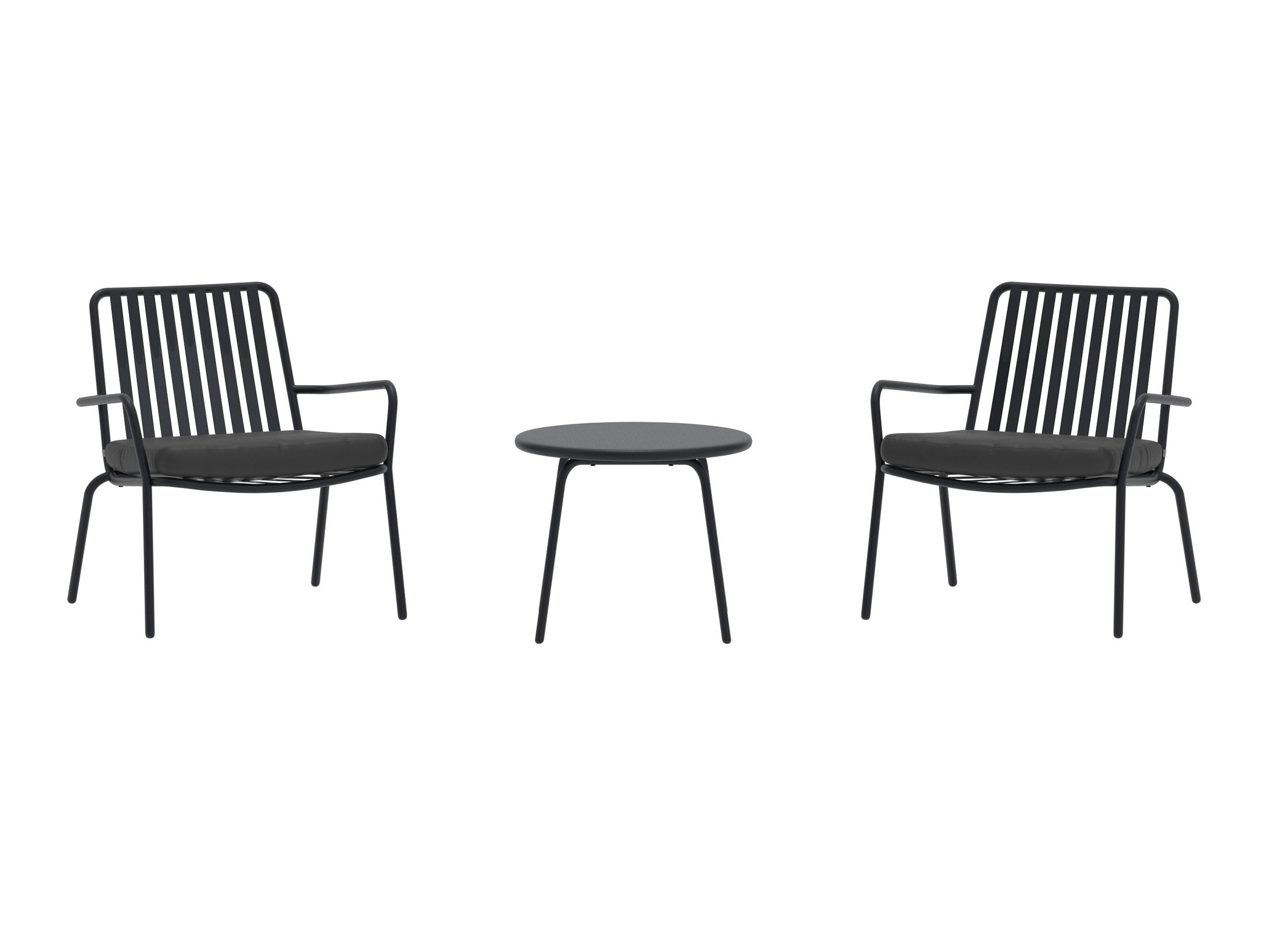 Ensemble de balcon Dallas 5190 (Noir)