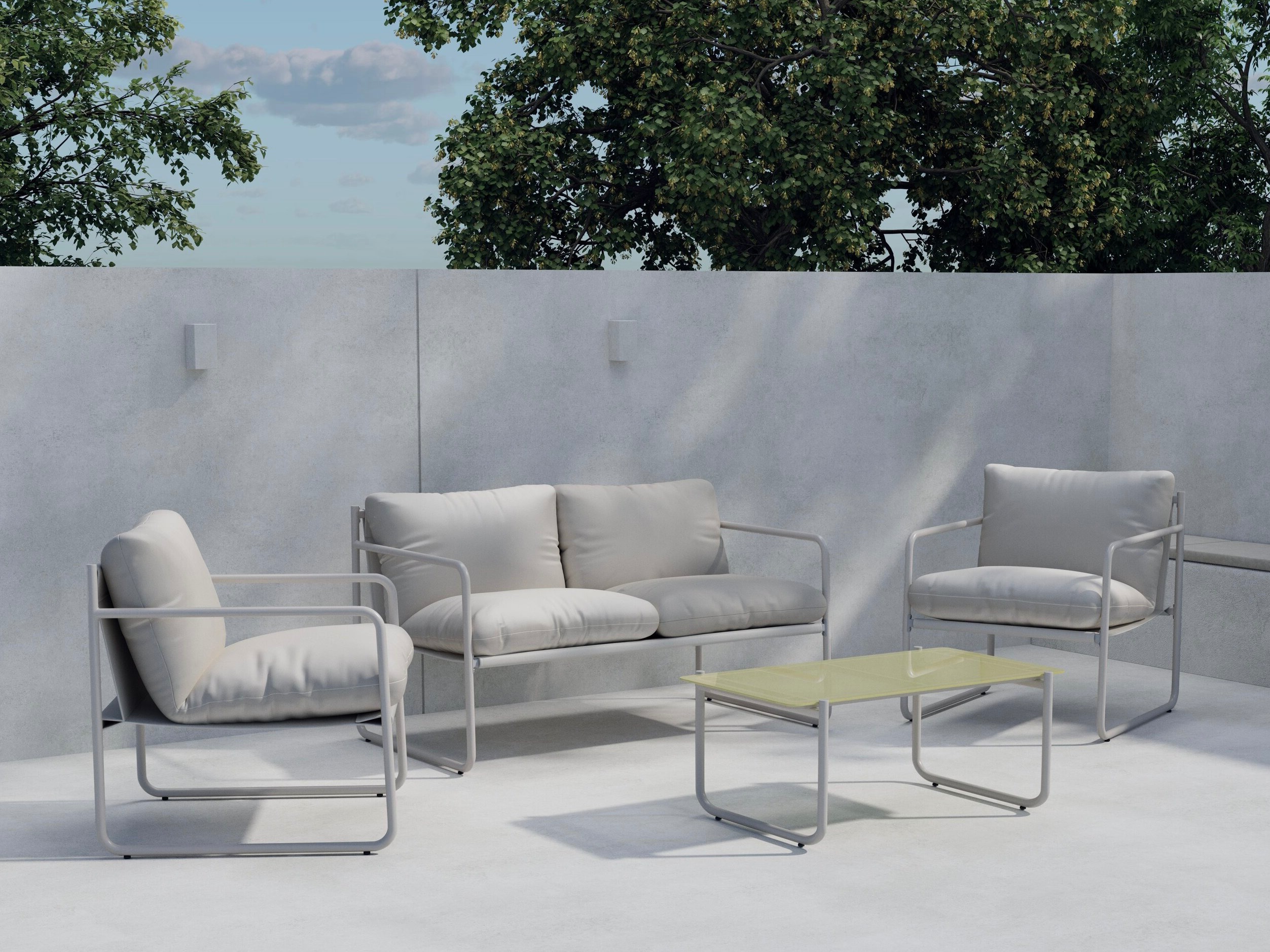 Ensemble de mobilier de jardin Dallas 5195