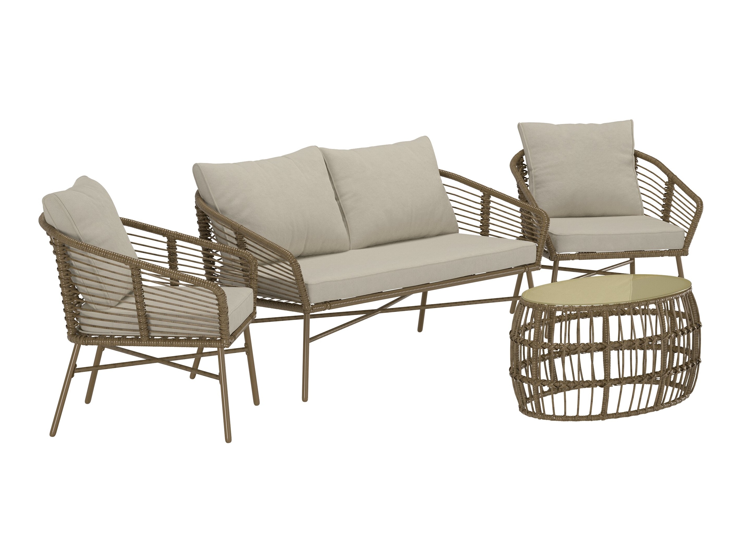 Ensemble de mobilier de jardin Dallas 5196