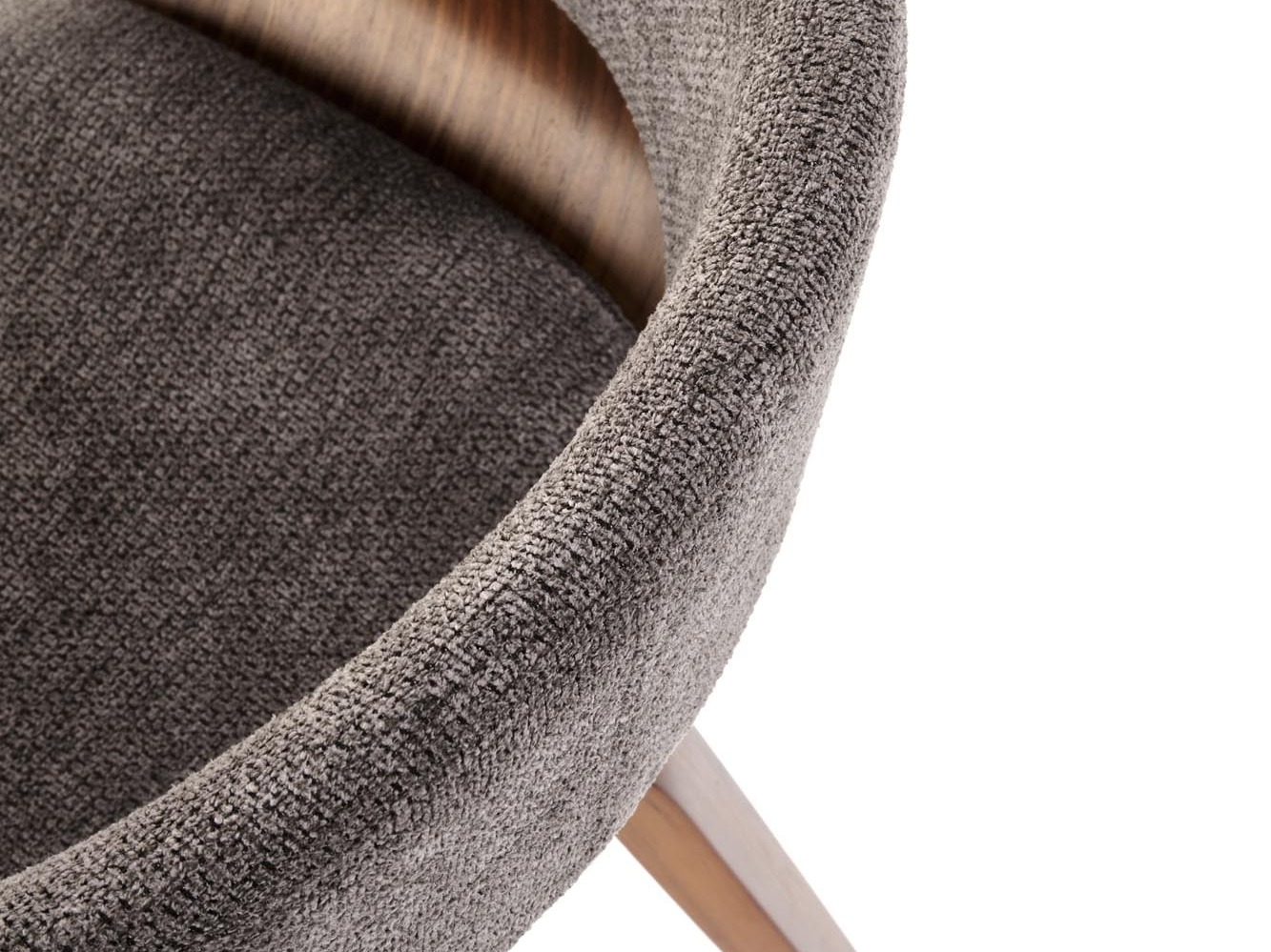 Chaise Houston 1597 (Gris + Noyer)