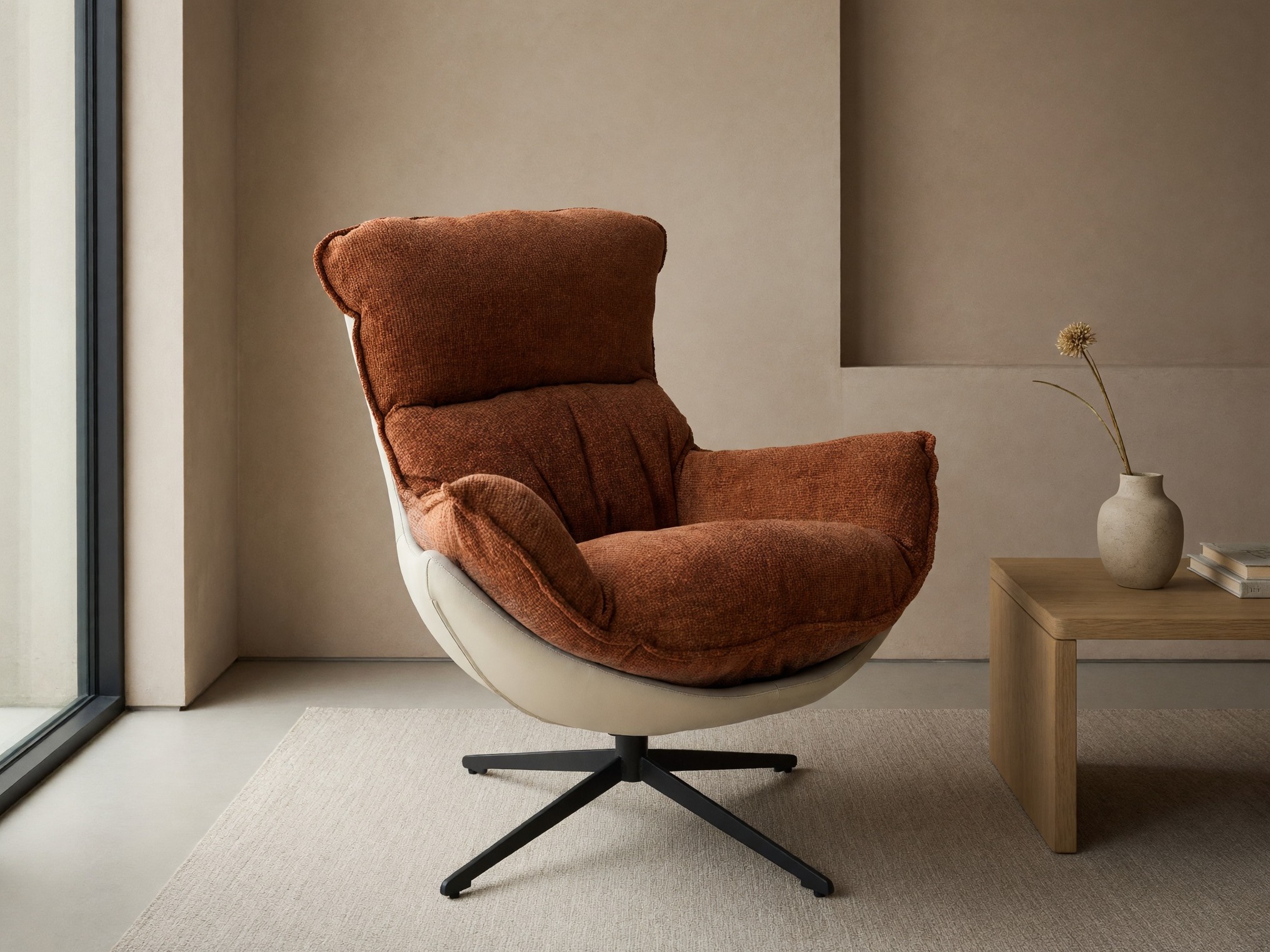 Fauteuil Houston 1846 (Cannelle)