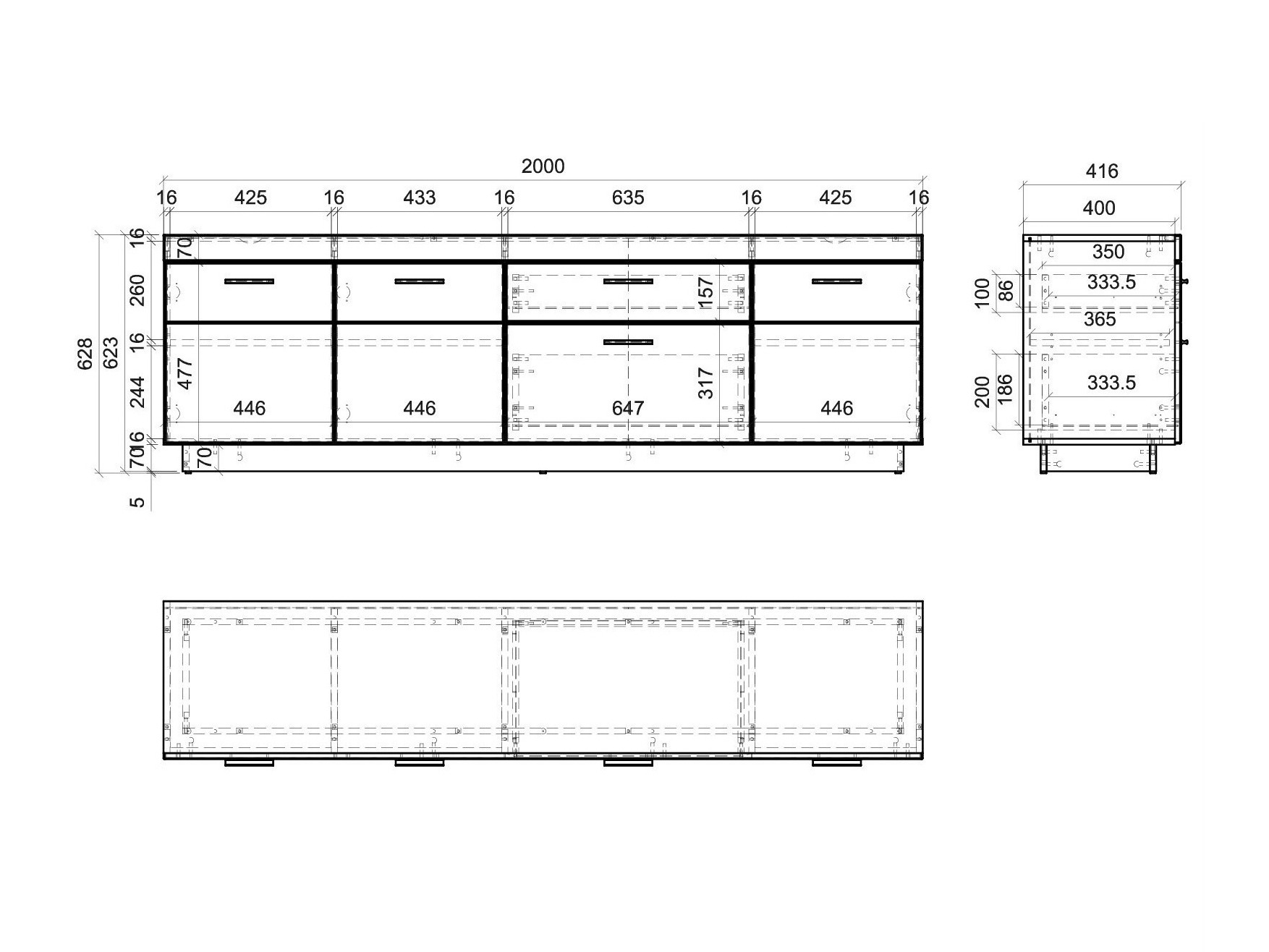 Meuble TV Balelbu 101