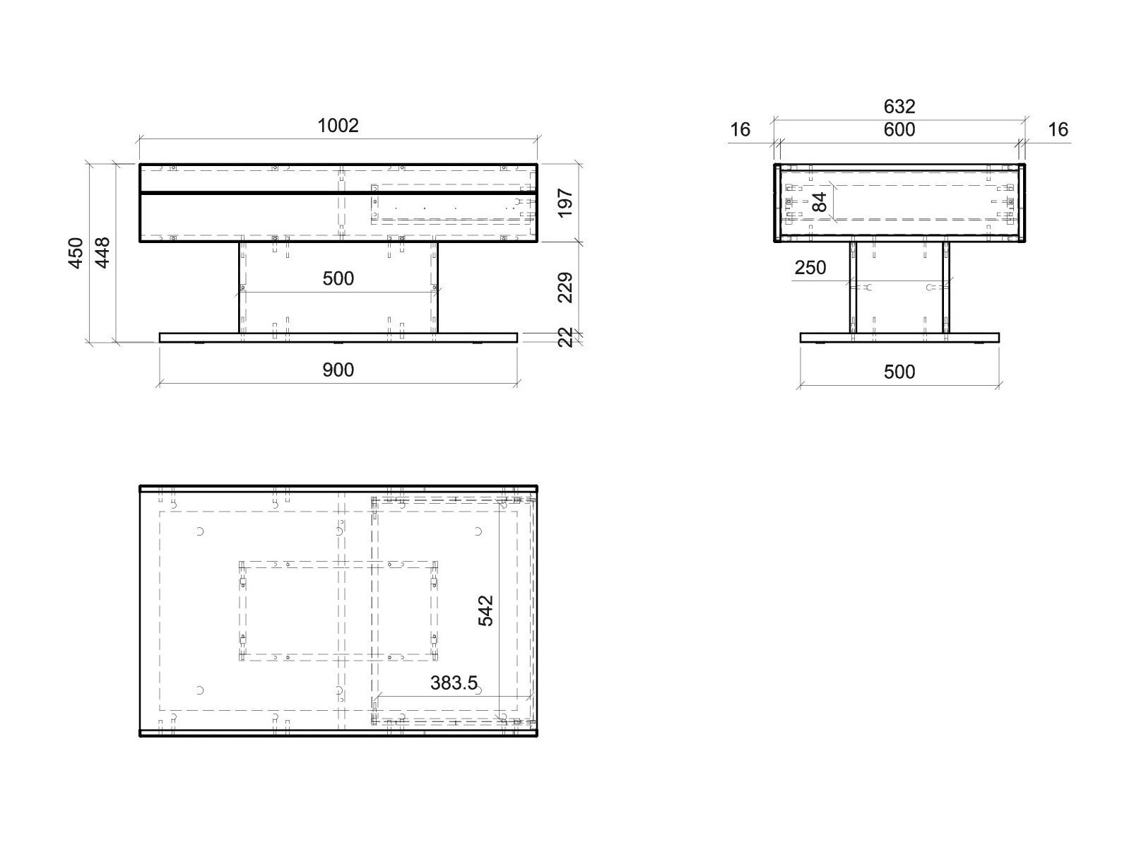 Table basse Balelbu 108