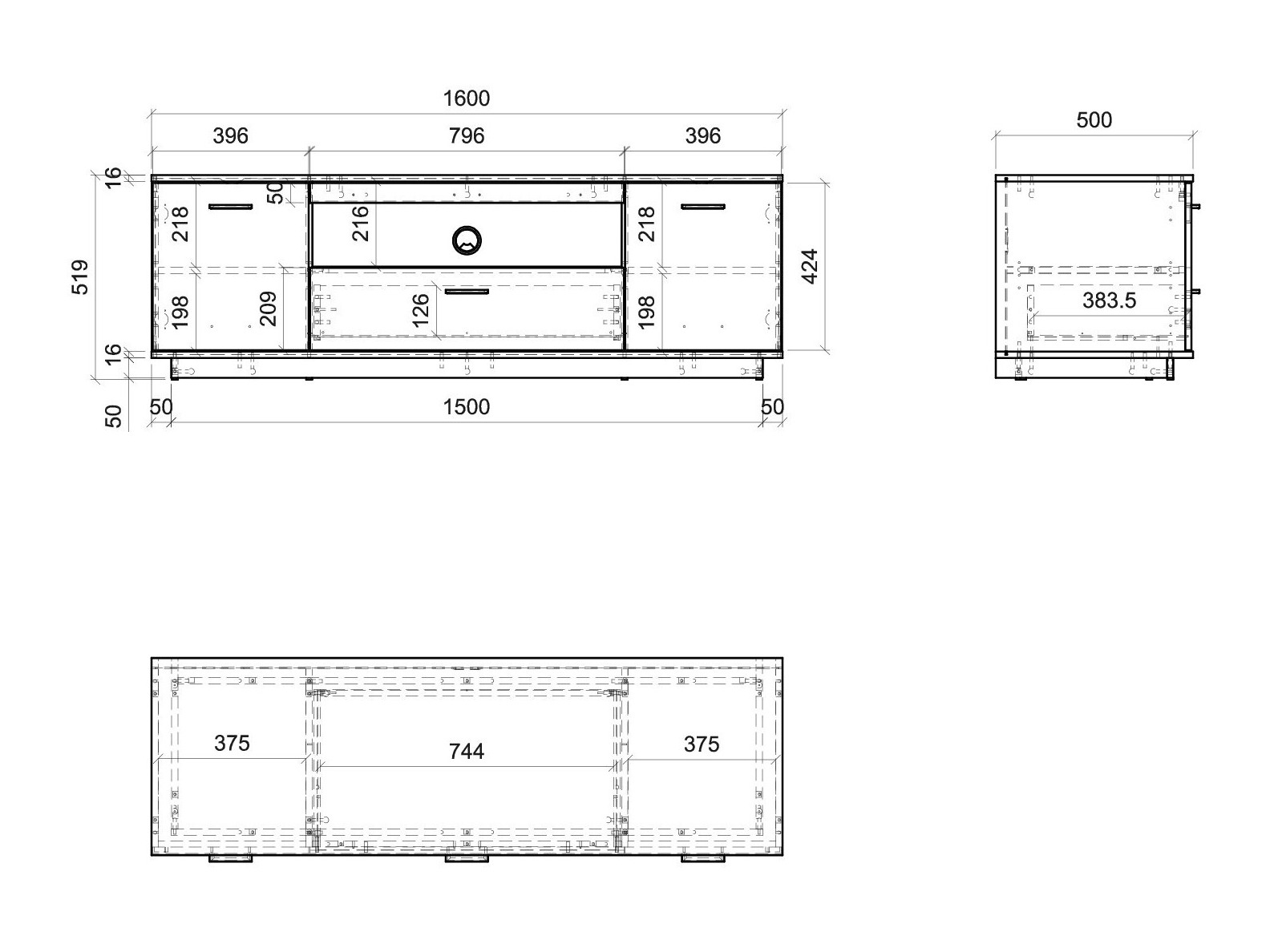 Meuble TV Salsalo 101