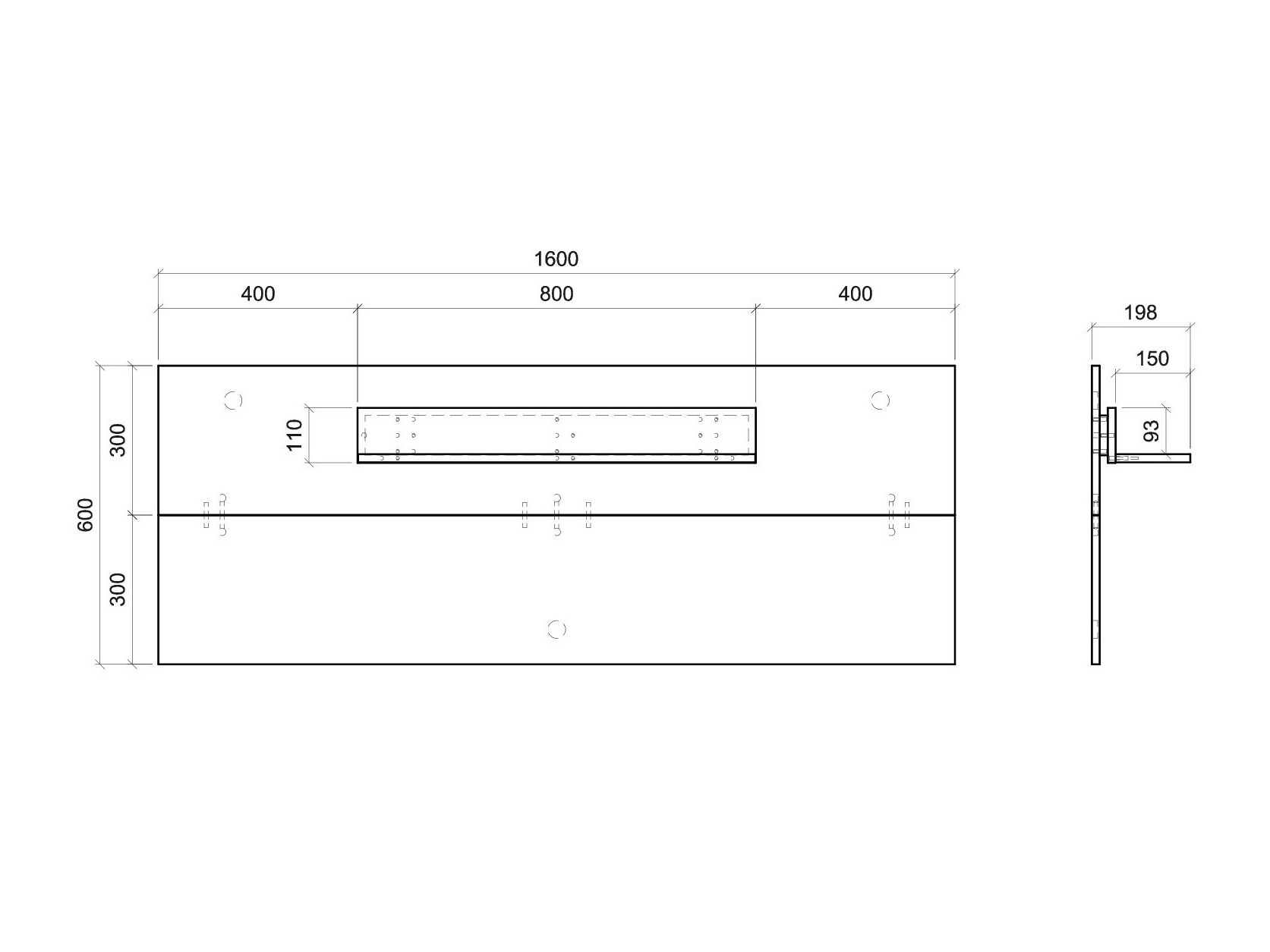 Étagère murale Salsalo 108