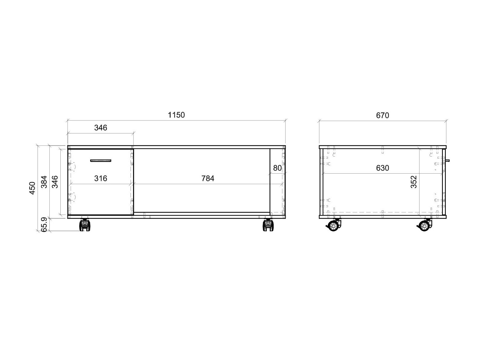 Table basse Salsalo 106